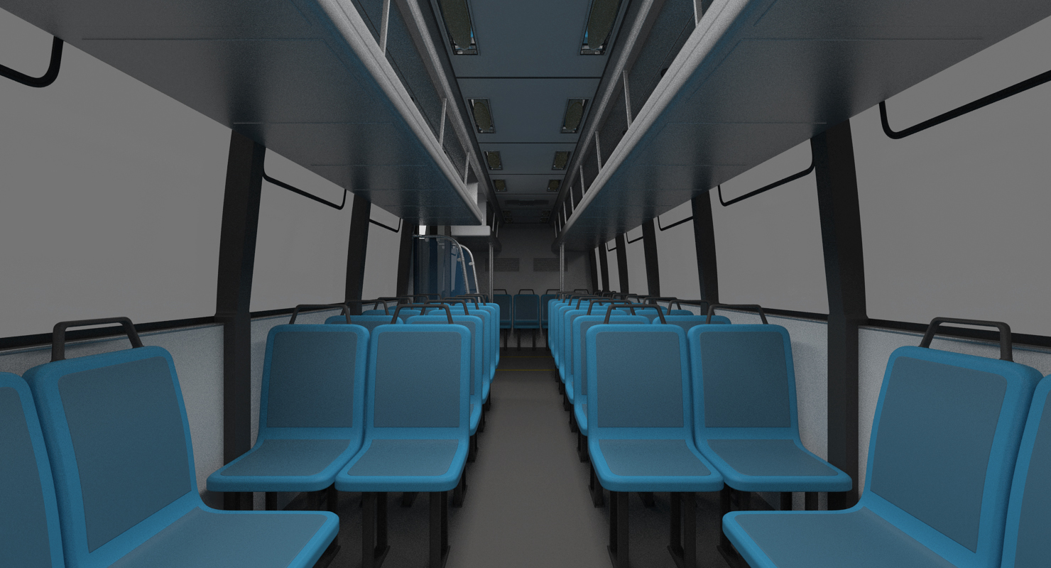 Flxible Metro D Bus 3D model