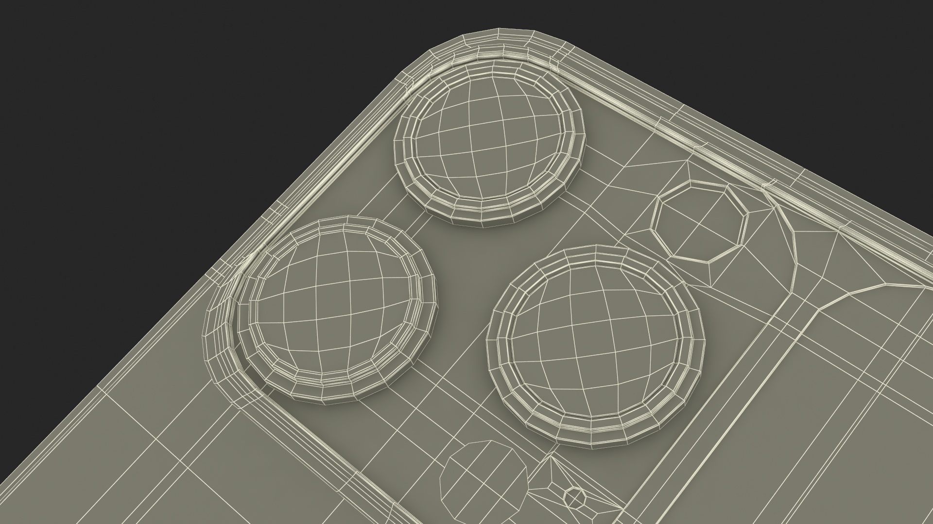 Apple iPhone Flip Closed Midnight Black 3D model
