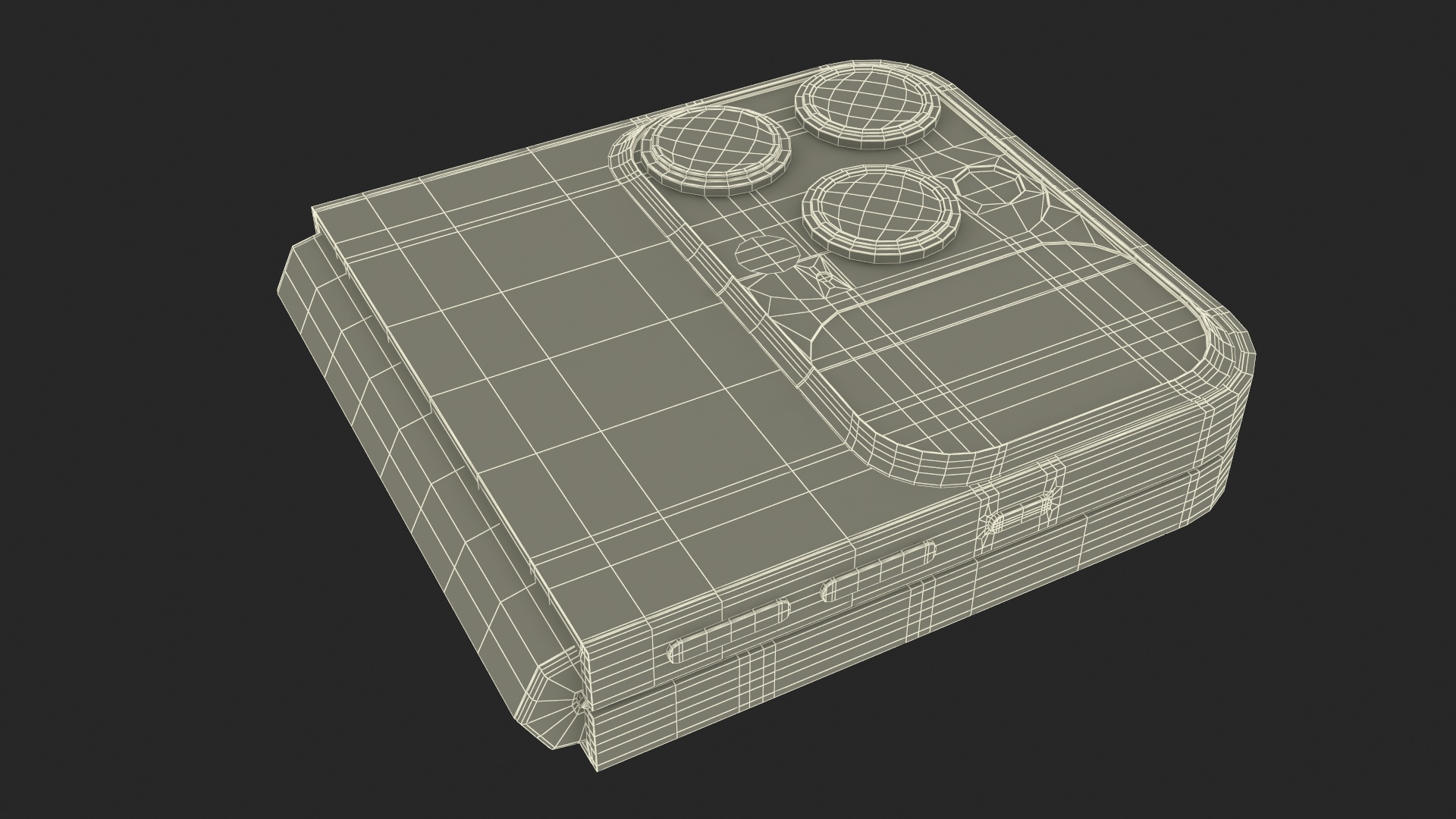 Apple iPhone Flip Closed Midnight Black 3D model