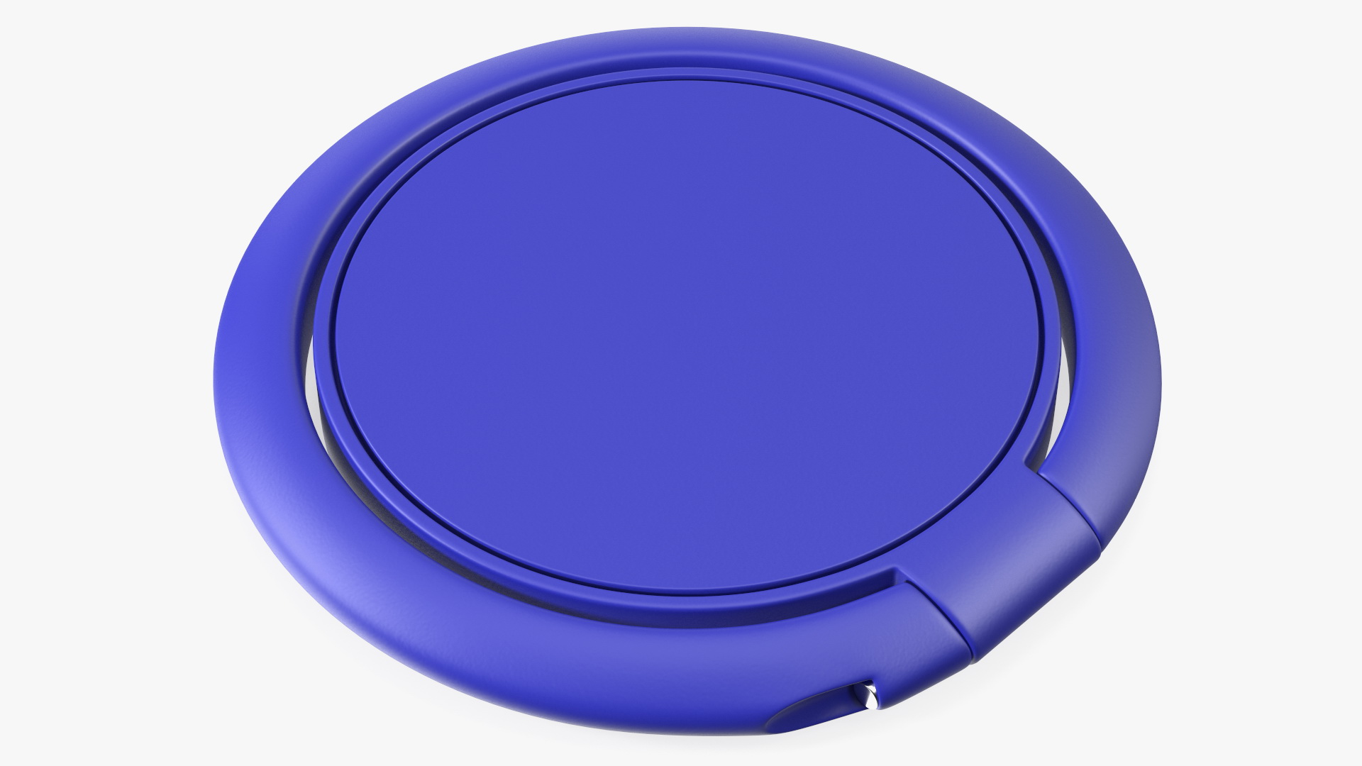 Mobile Phone Ring Holder Blue 3D model