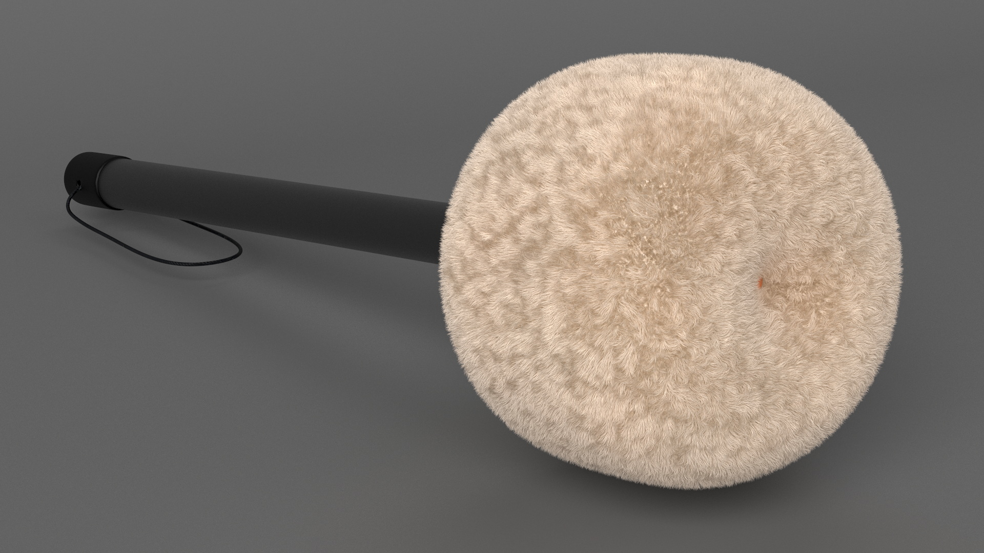 3D model Gong Beater Fur