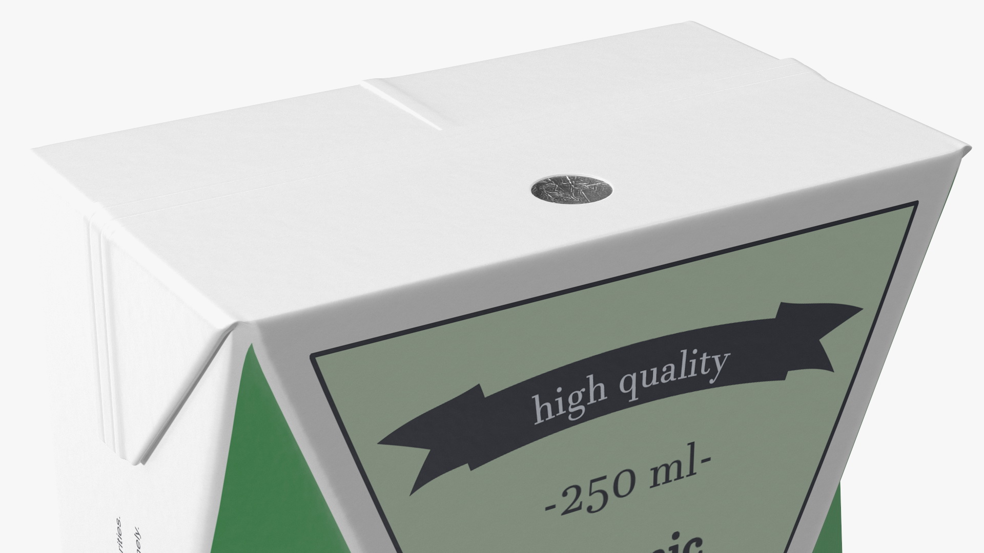3D Tetra Brik Aseptic Base Crystal Milk