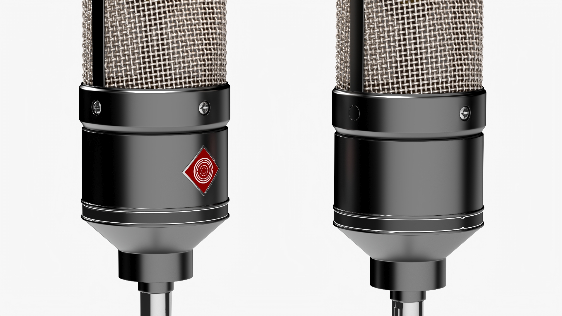 3D model Vintage Studio Microphone