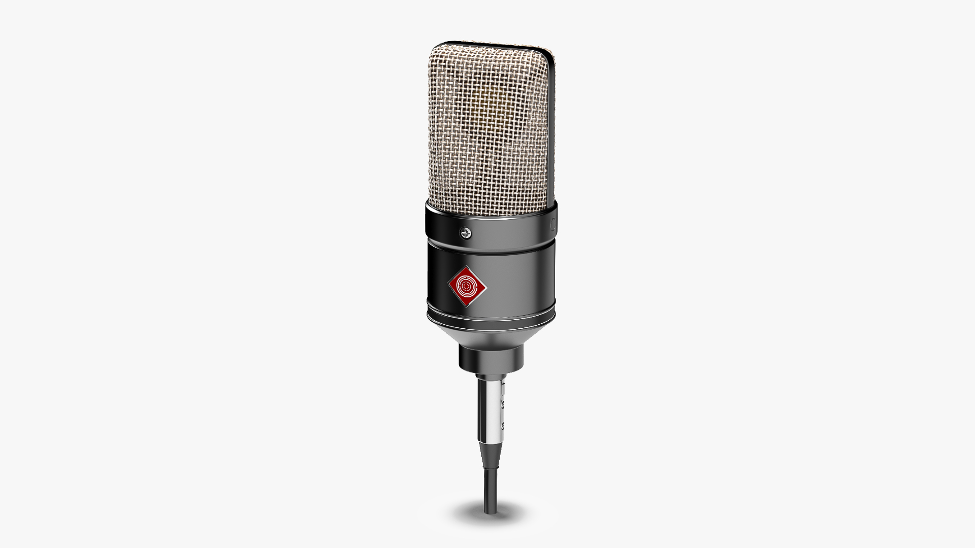 3D model Vintage Studio Microphone