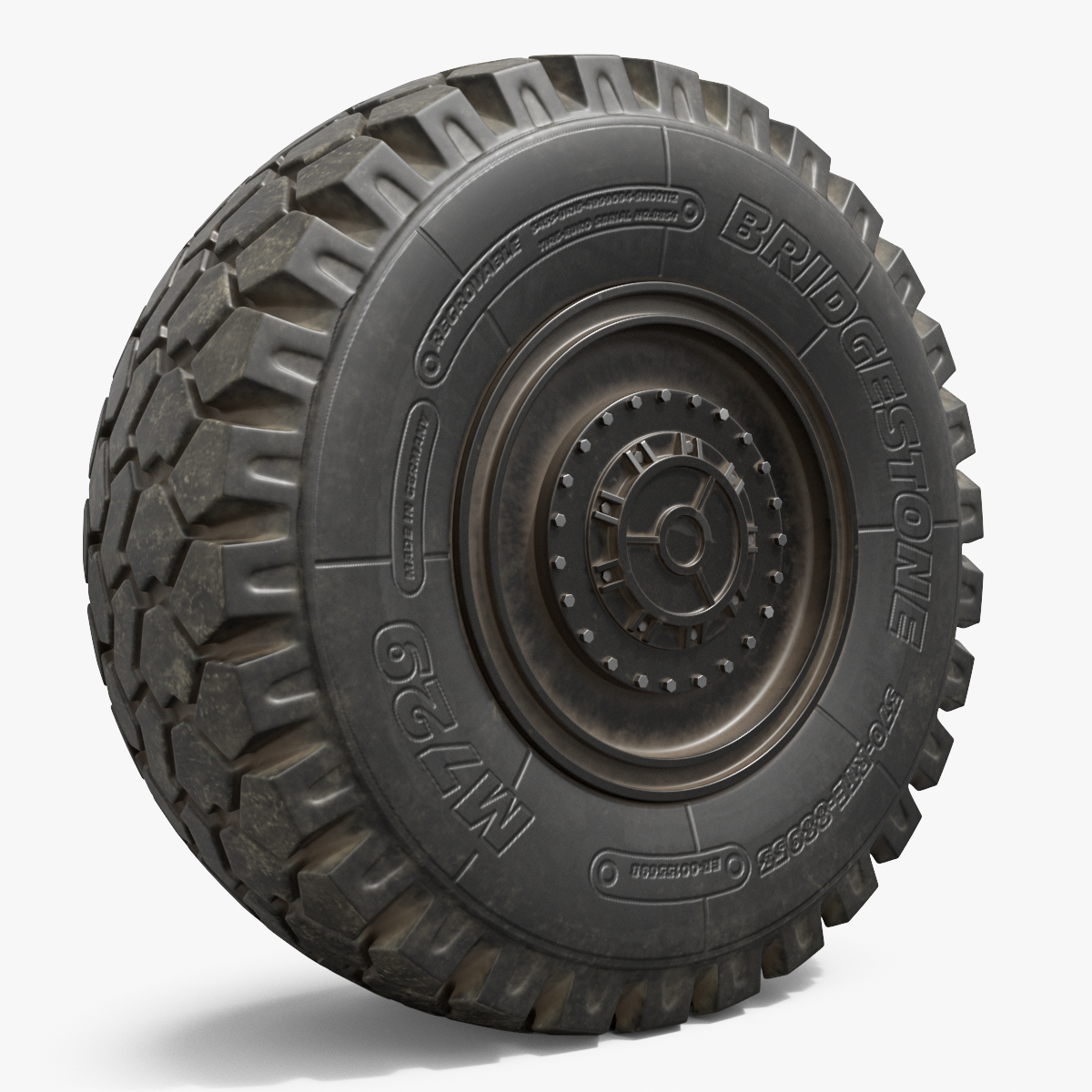 All Terrain Military Wheel Black