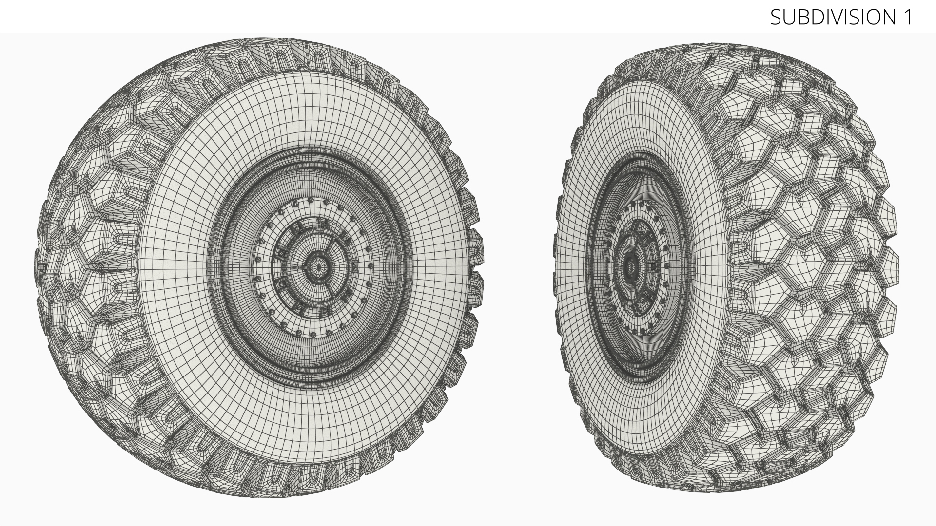 All Terrain Military Wheel Black, view 8