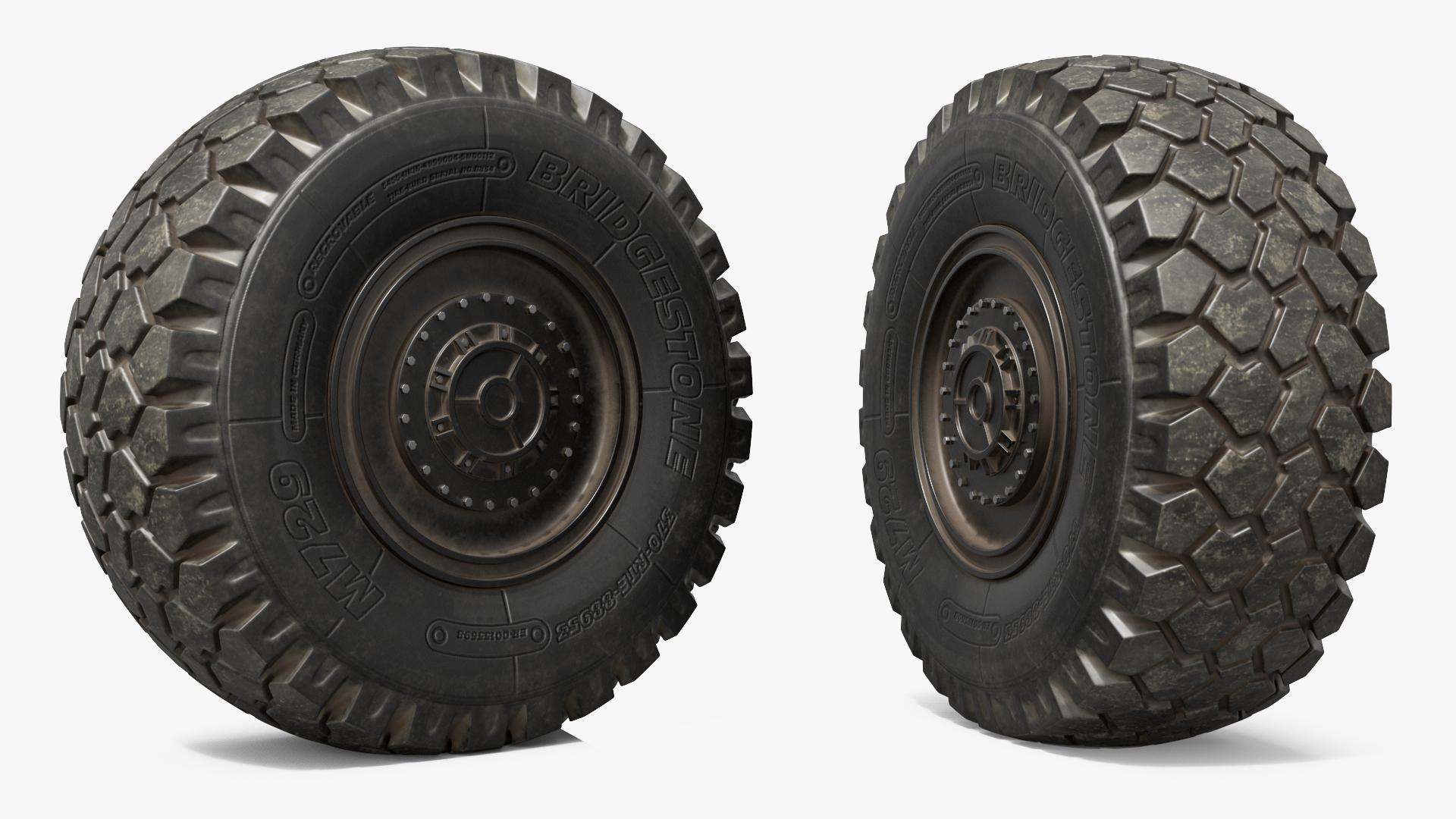 All Terrain Military Wheel Black
