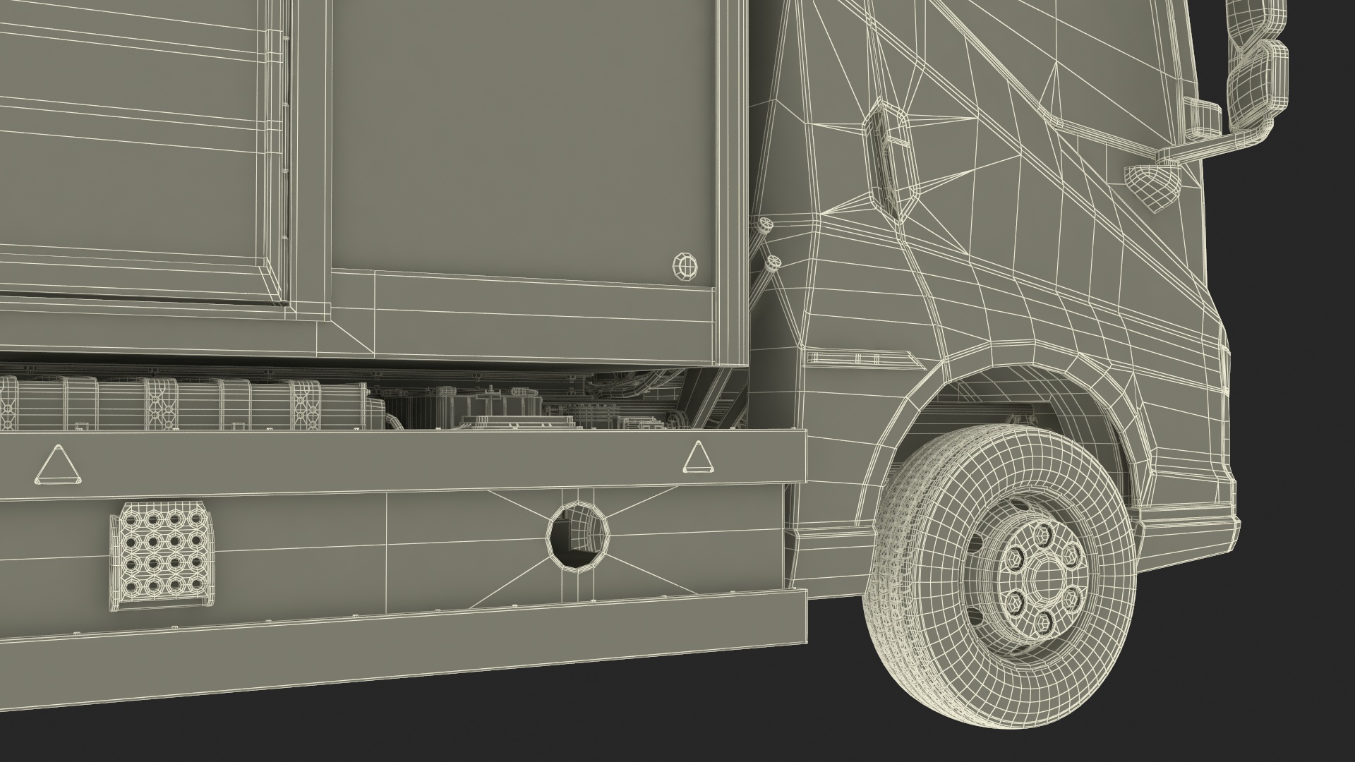 3D Electric Truck BYD ETM6 Blue model