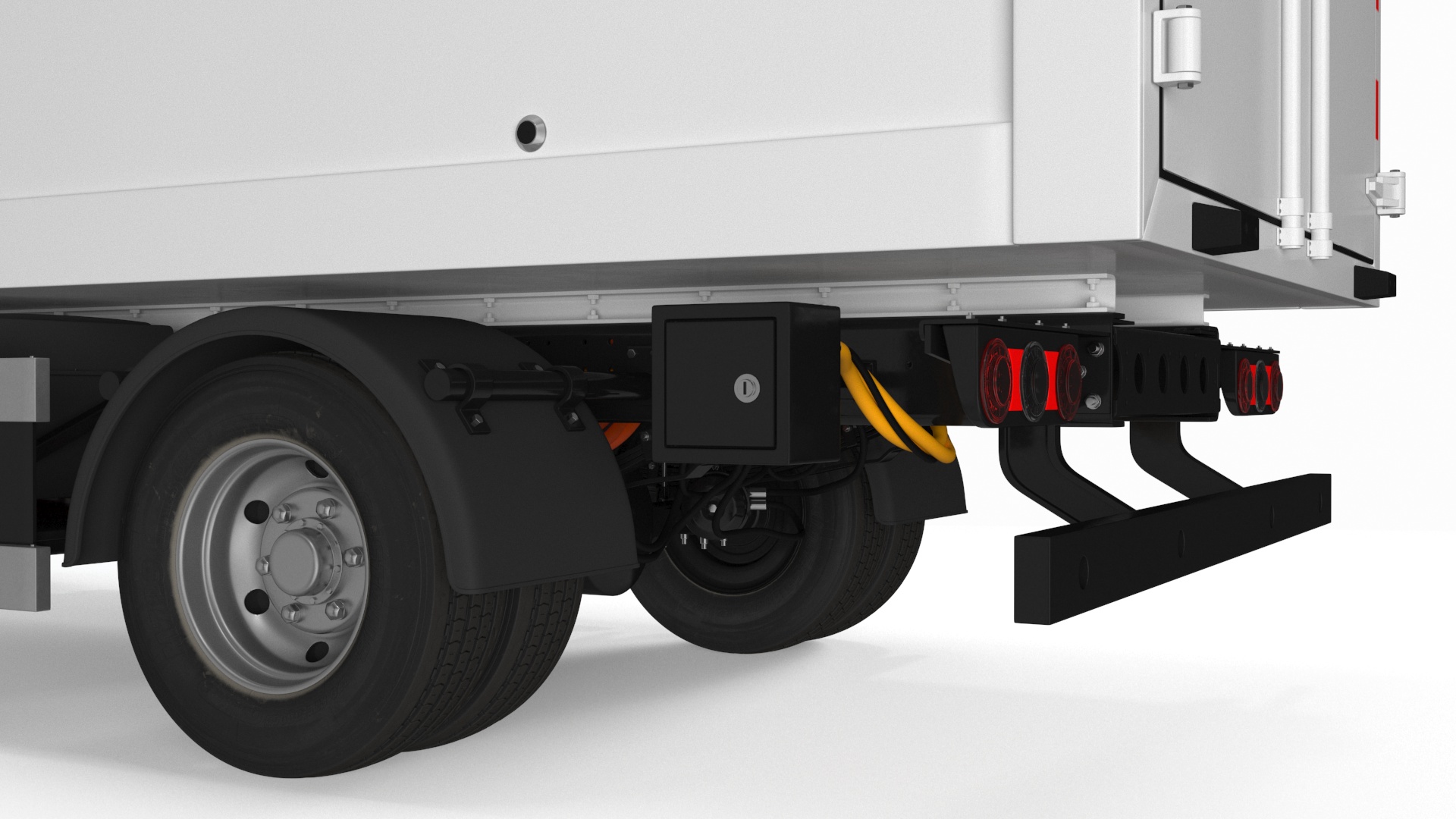 3D Electric Truck BYD ETM6 Blue model