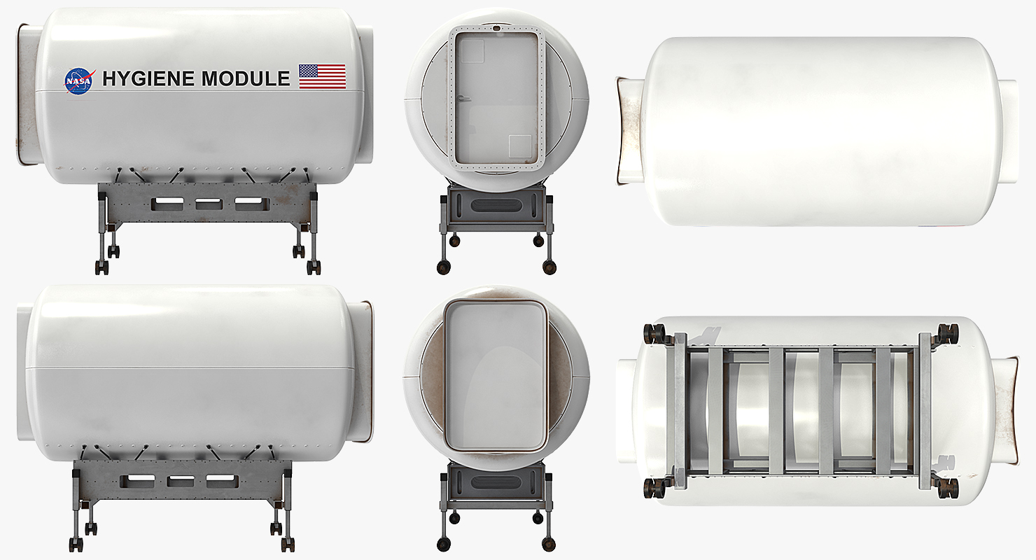 3D Autonomous Space Hygiene Module