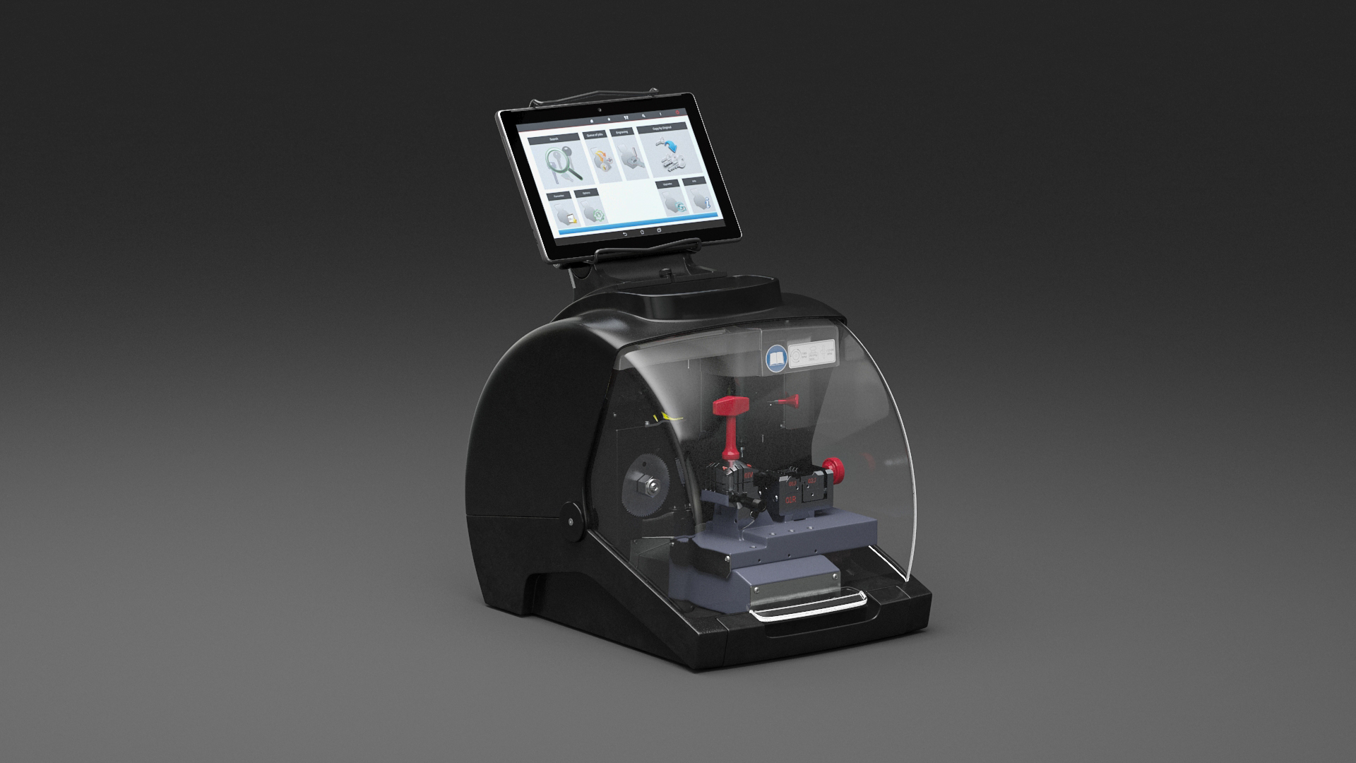 3D Automatic Laser Cut Key Machine