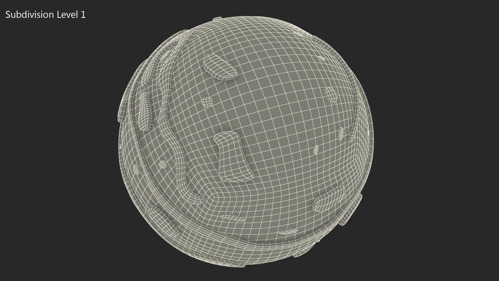 Cartoon Planet Neptune 3D