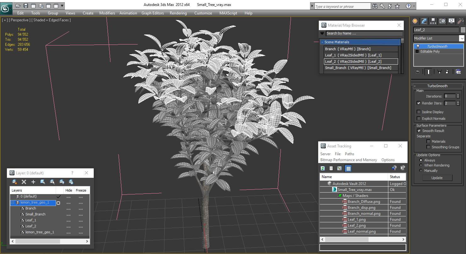 3D model Small Tree