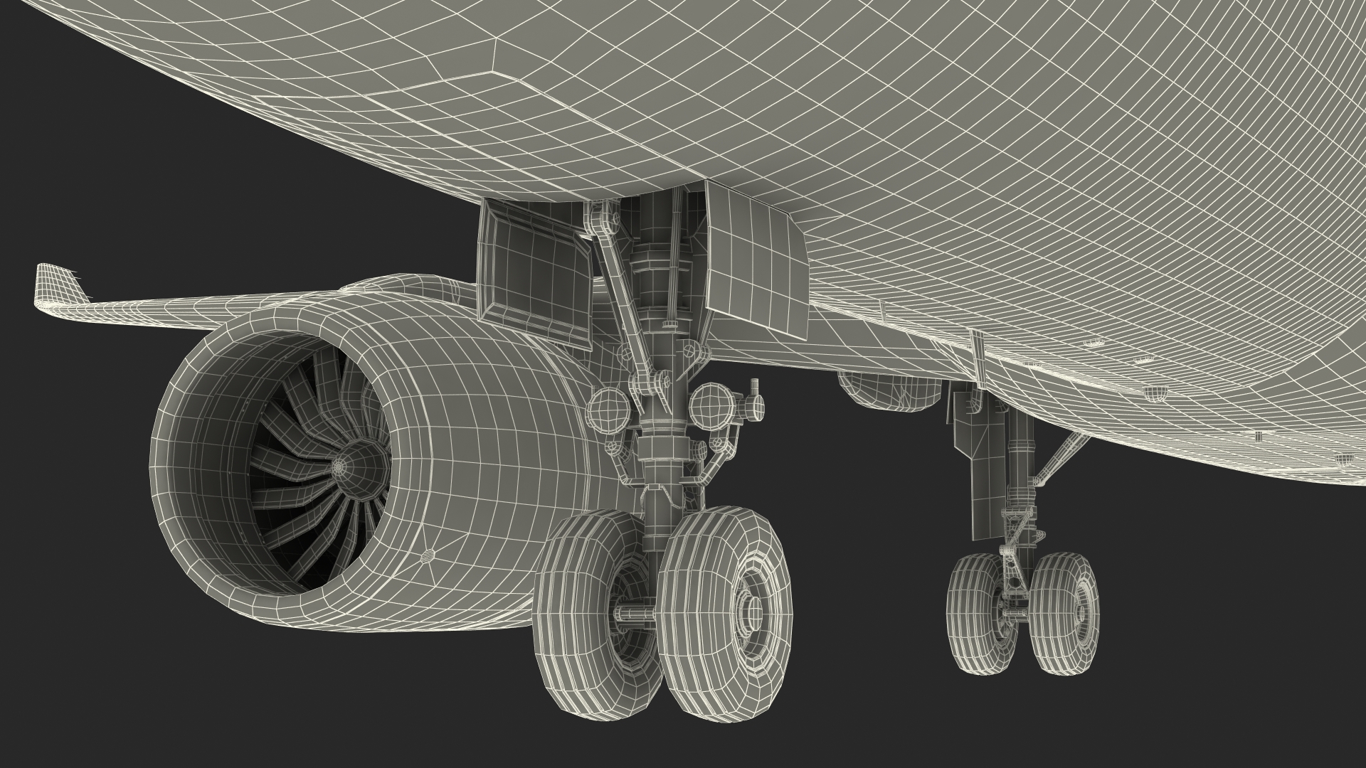 3D Comac C919 Narrow Body Airliner