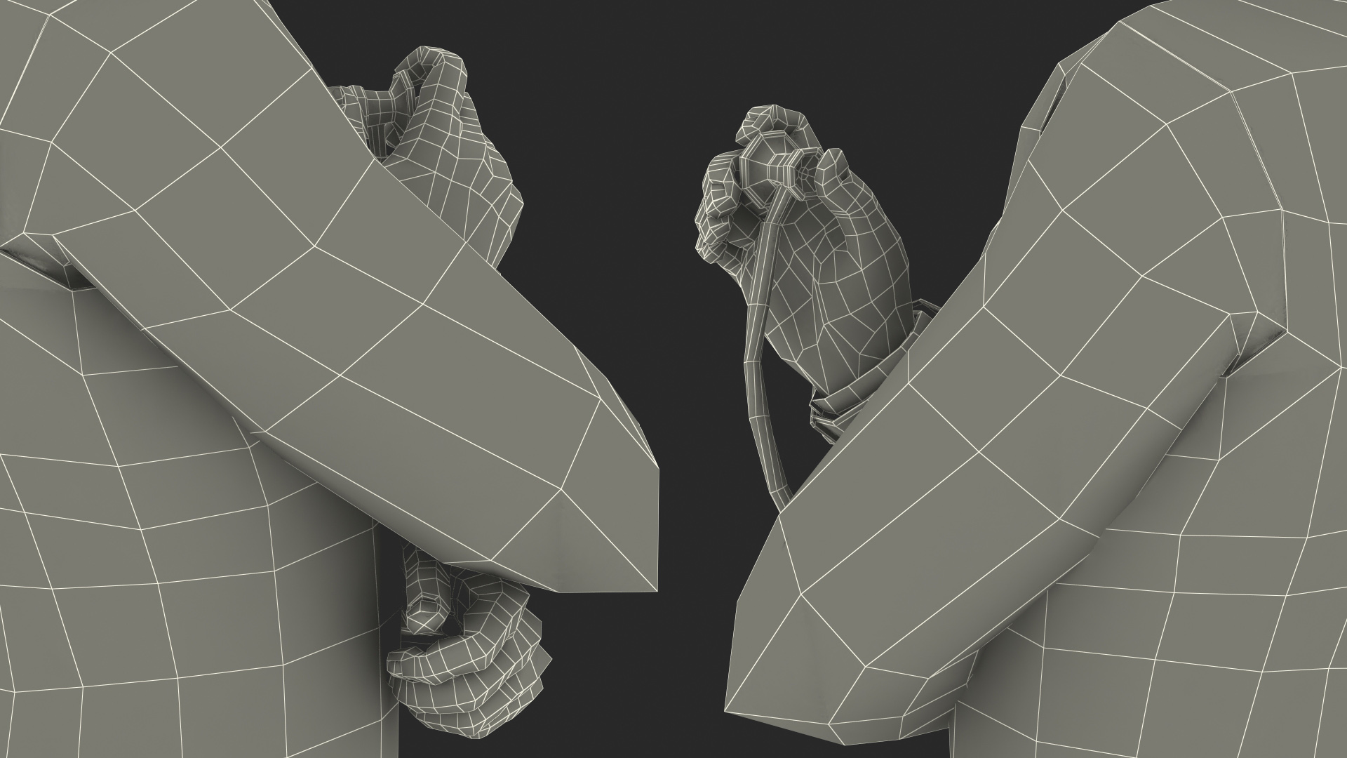 African American Man wearing Lab Coat 3D