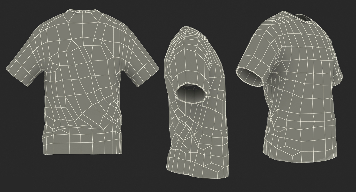 3D Soccer T Shirt Bayern 2 model