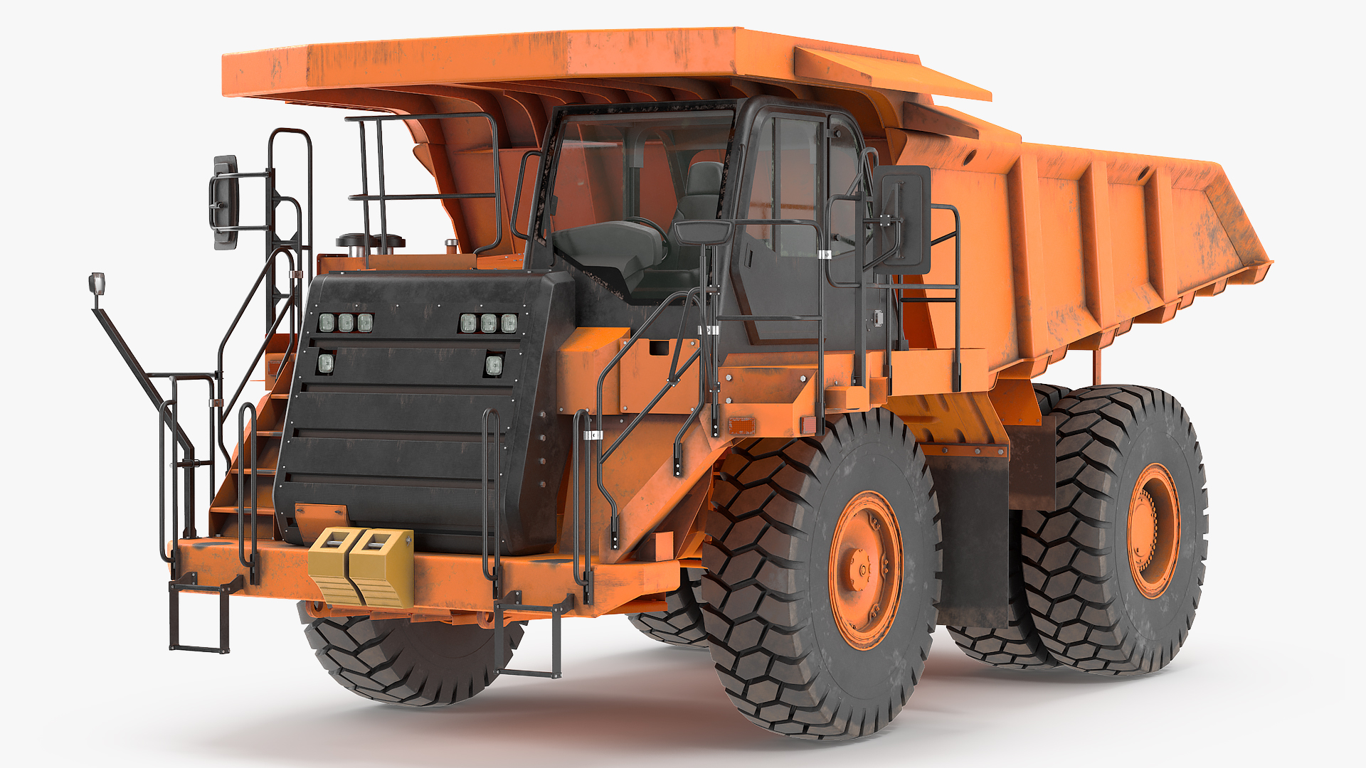 3D Off Highway Dump Truck Dirty model