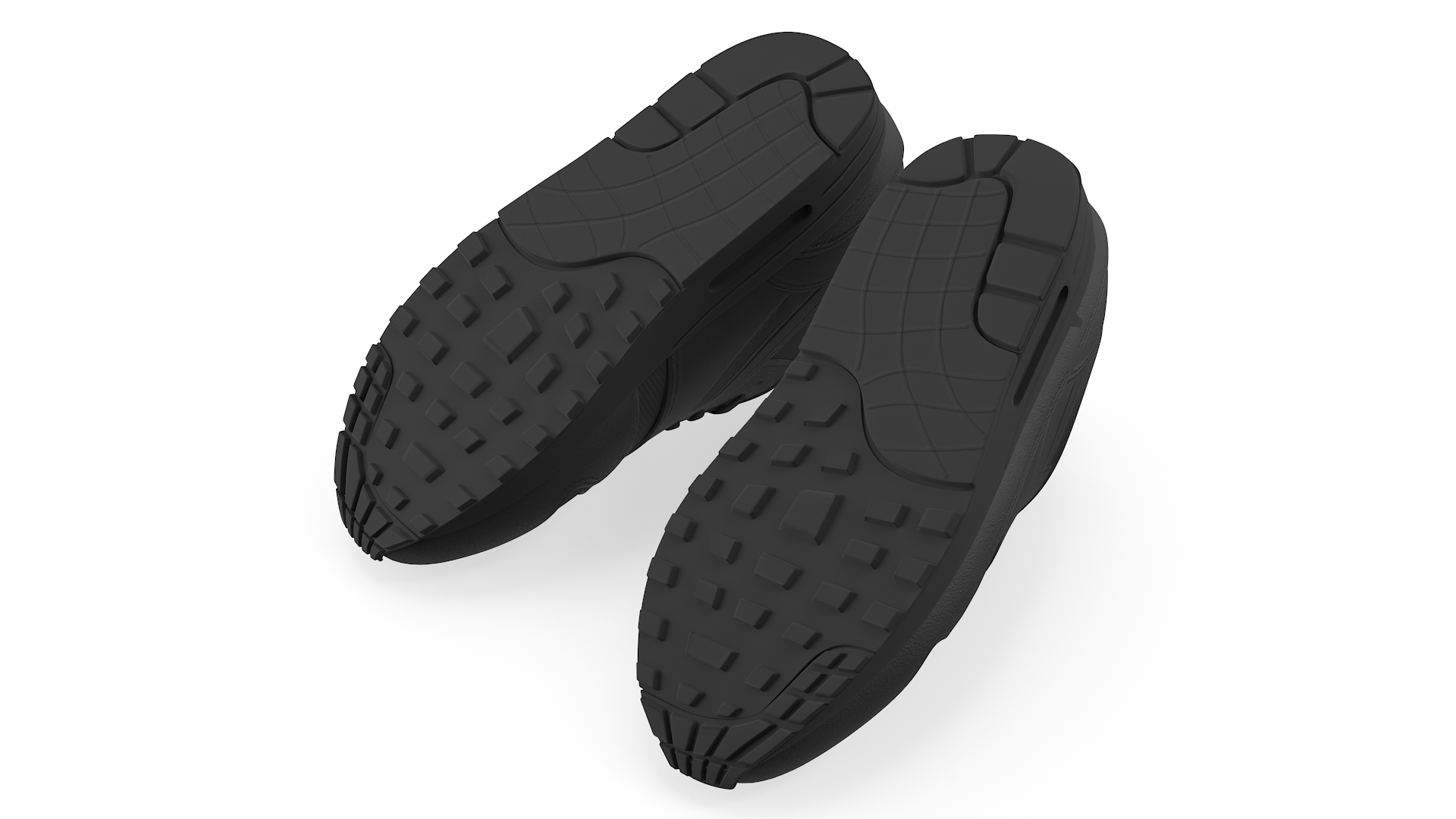 Black Sneakers 3D model