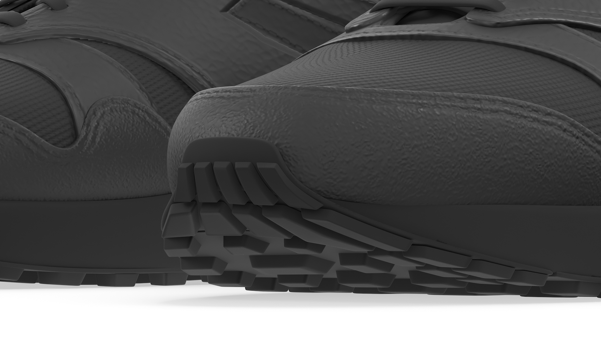 Black Sneakers 3D model