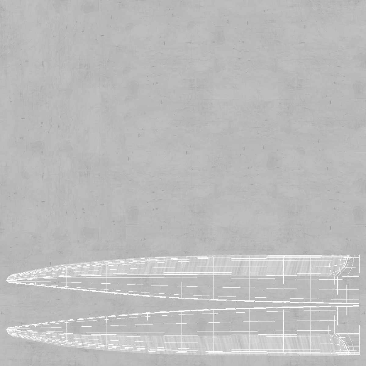 Stainless Steel Scissors 3D model