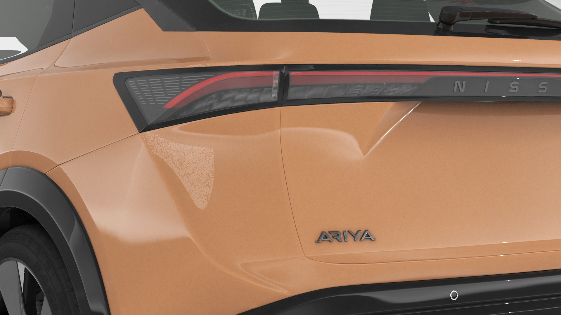 Nissan Ariya Rigged 3D model