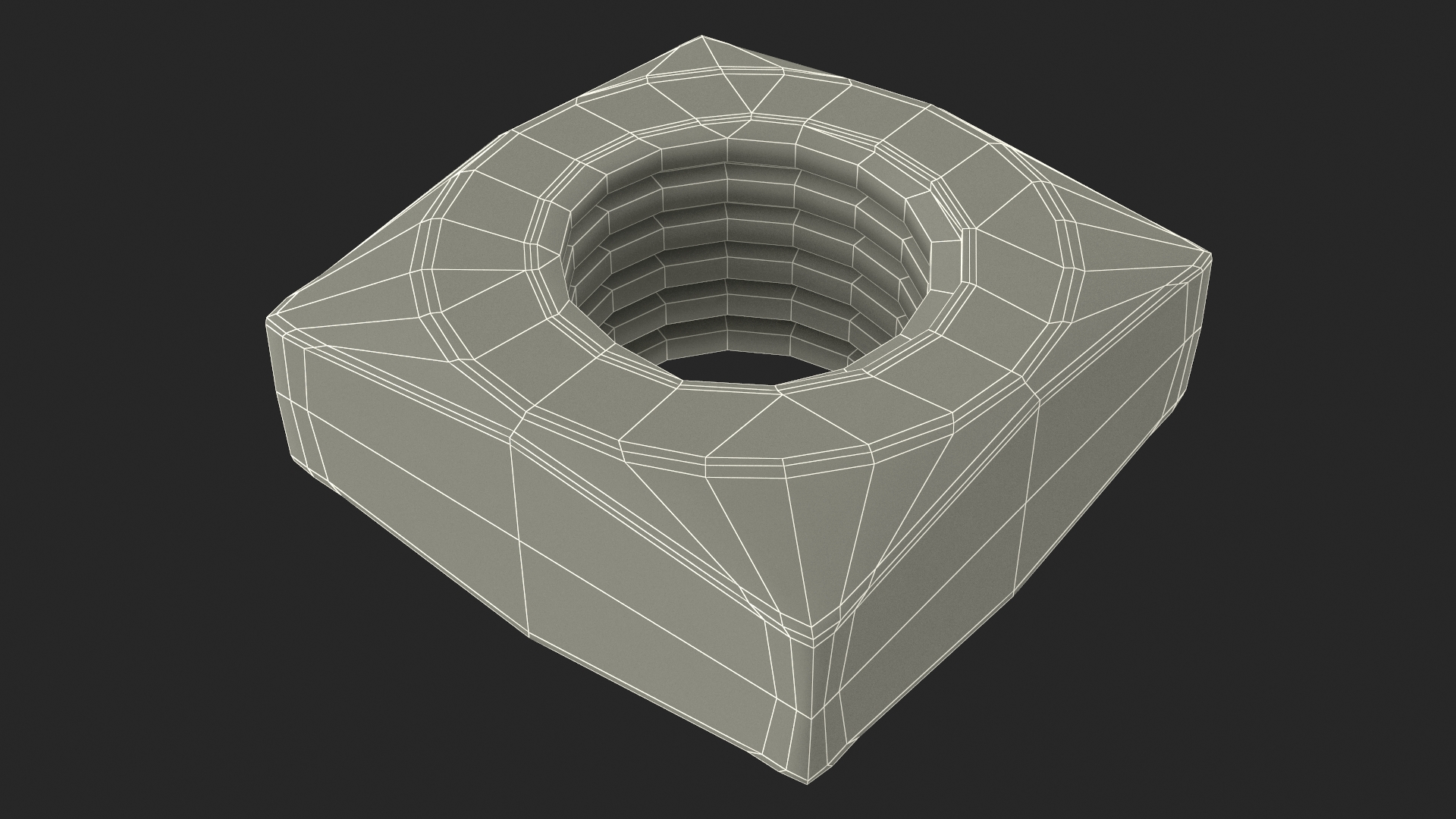 Brass Nuts Kit 3D model