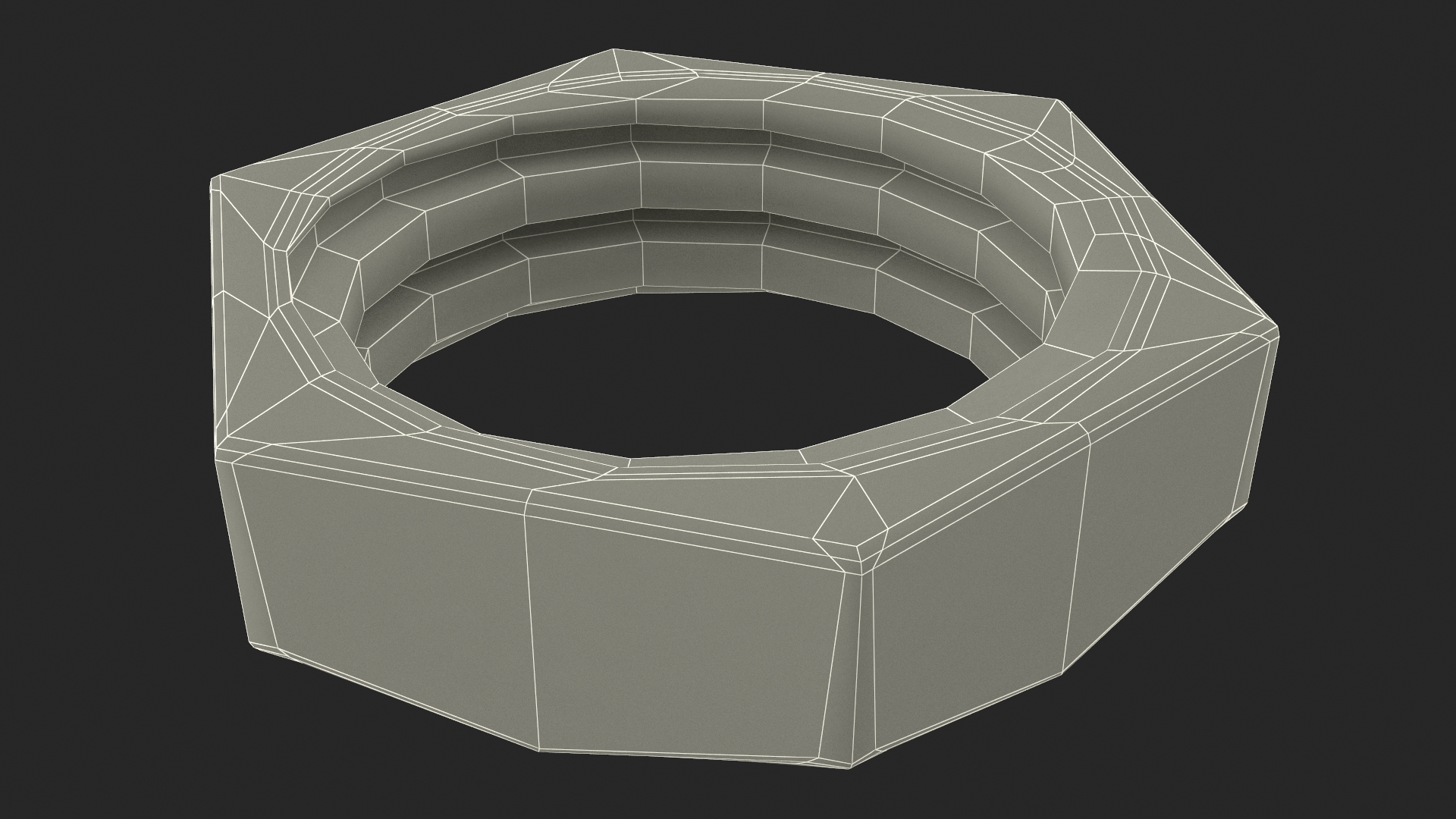 Brass Nuts Kit 3D model