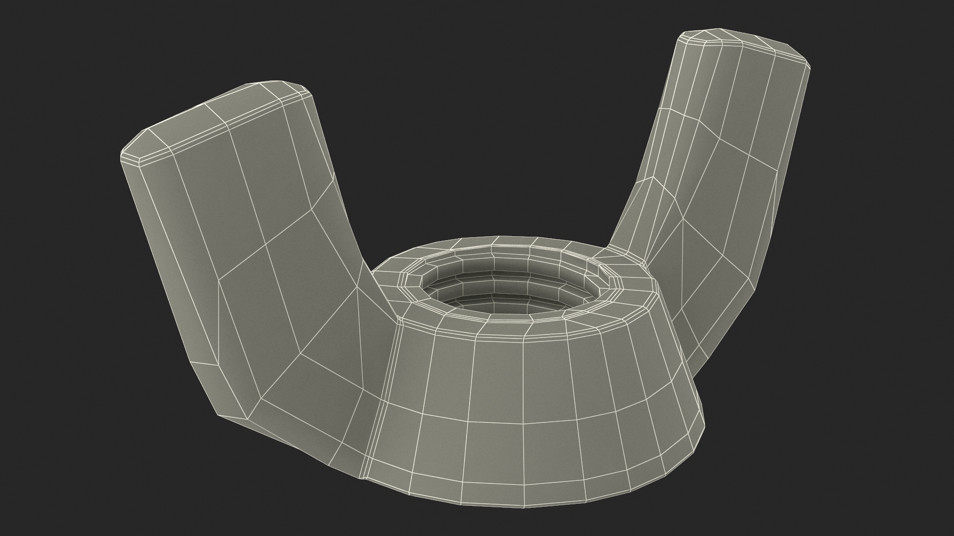 Brass Nuts Kit 3D model