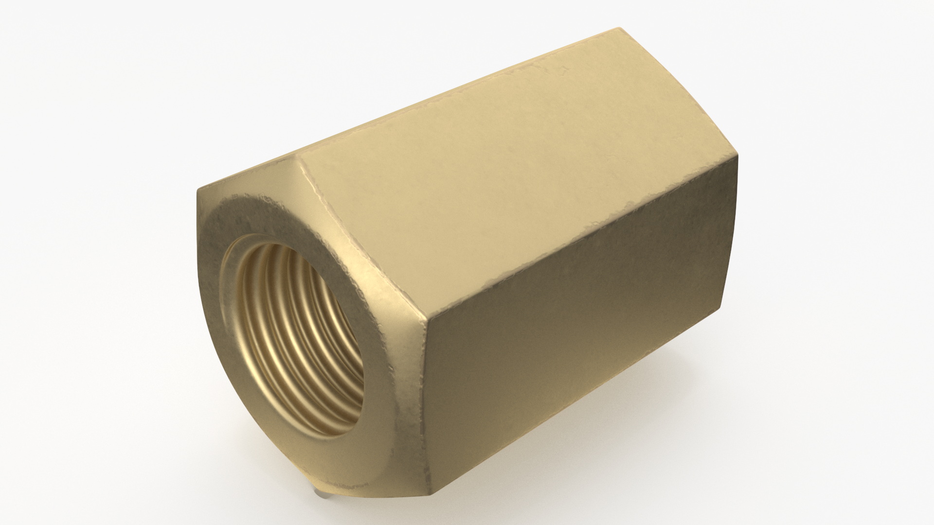 Brass Nuts Kit 3D model
