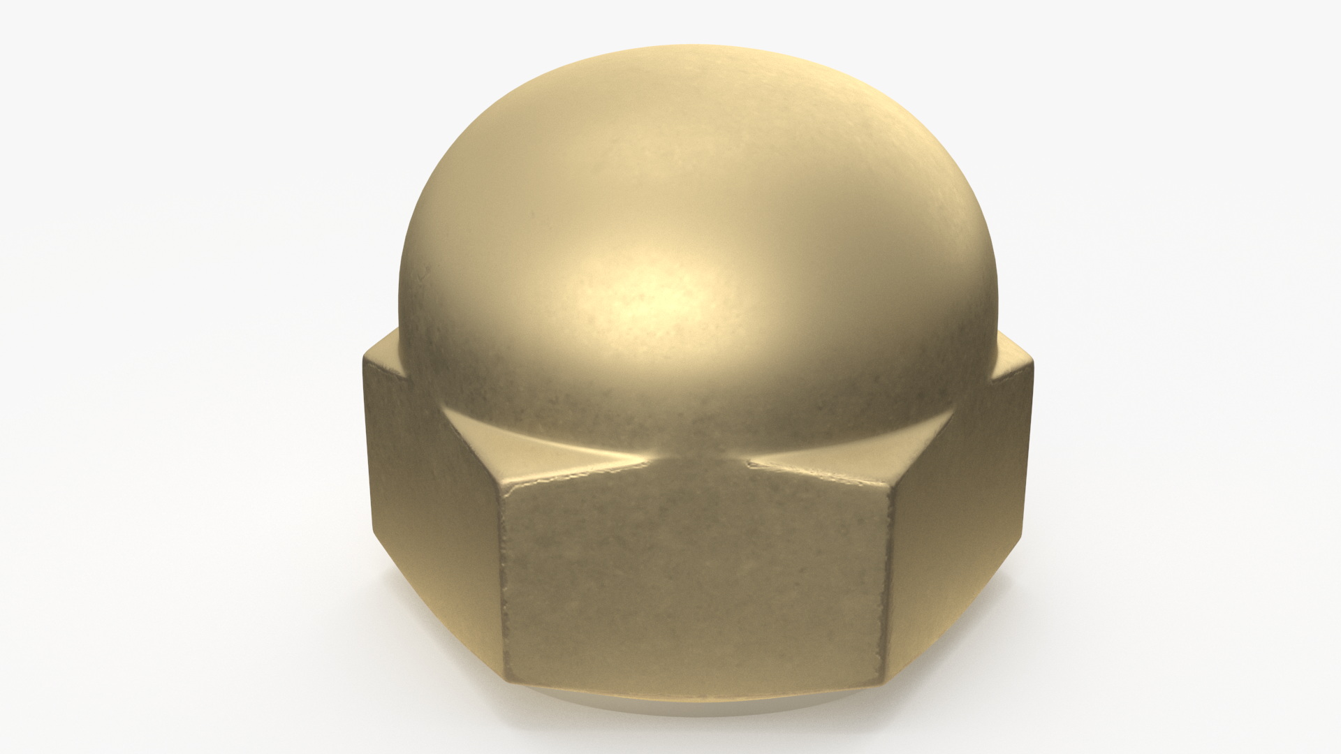 Brass Nuts Kit 3D model