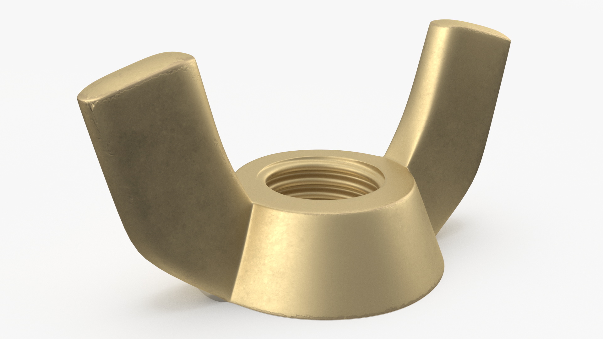 Brass Nuts Kit 3D model