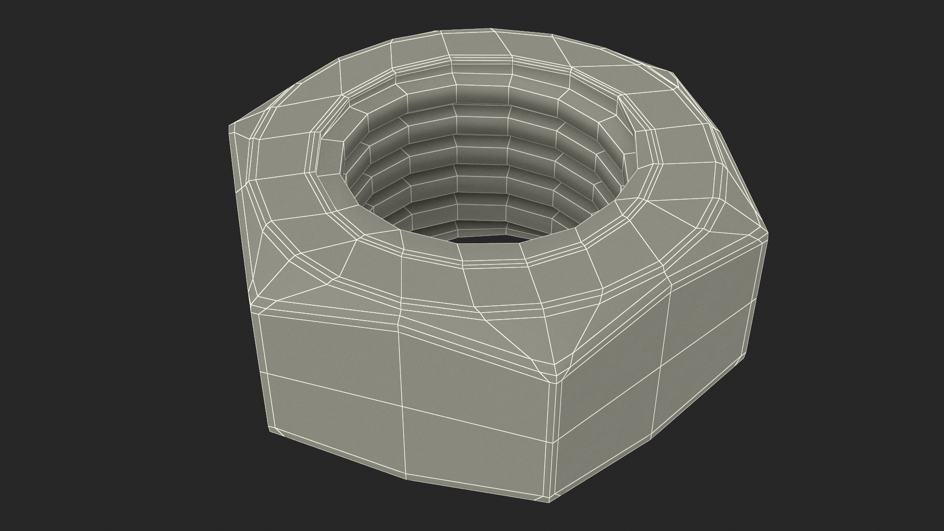 Brass Nuts Kit 3D model