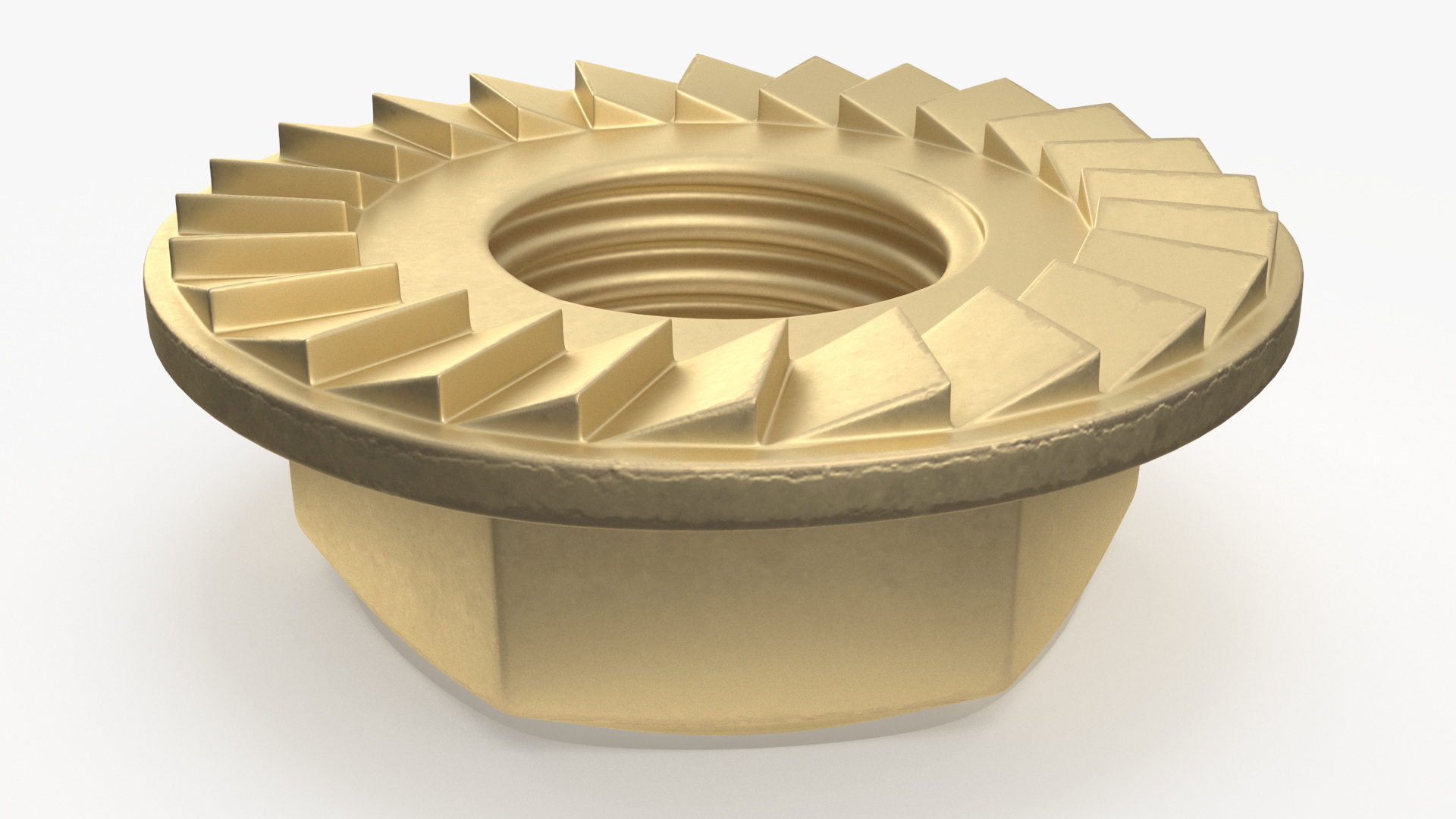 Brass Nuts Kit 3D model