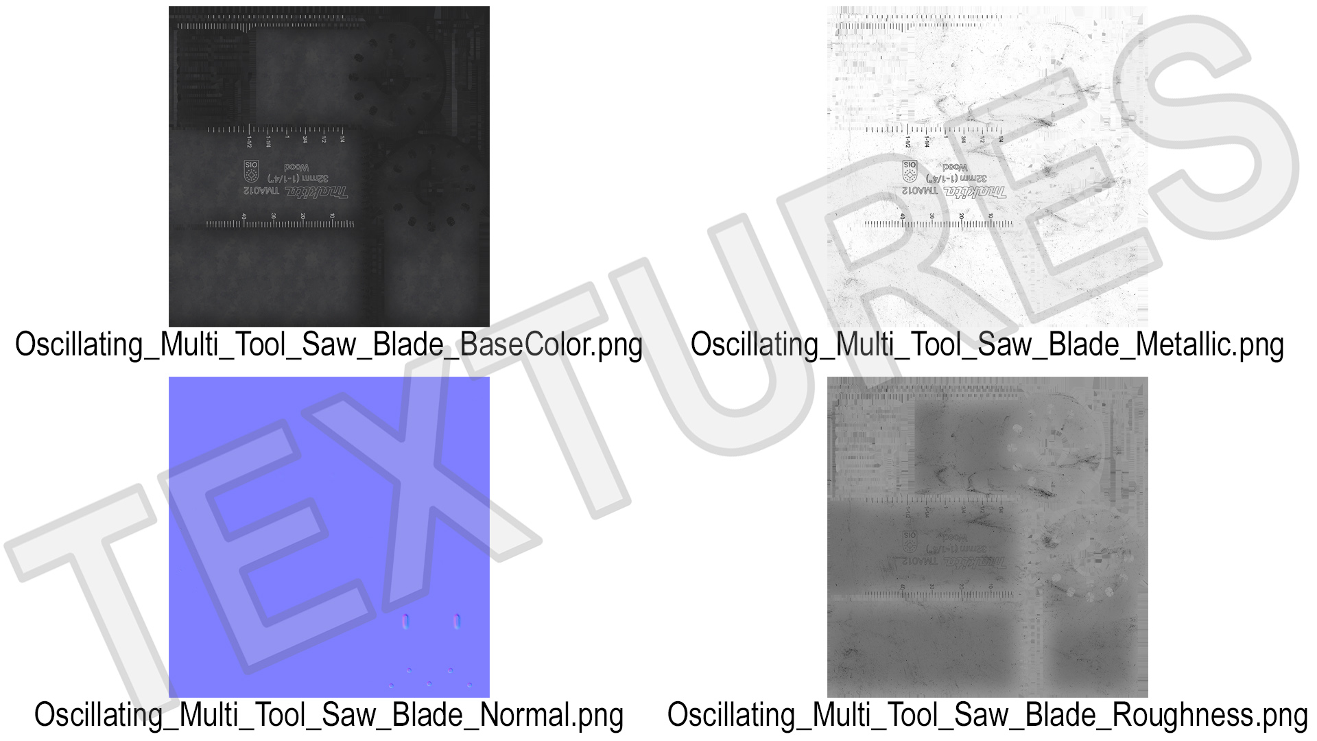3D Oscillating Saw Blade
