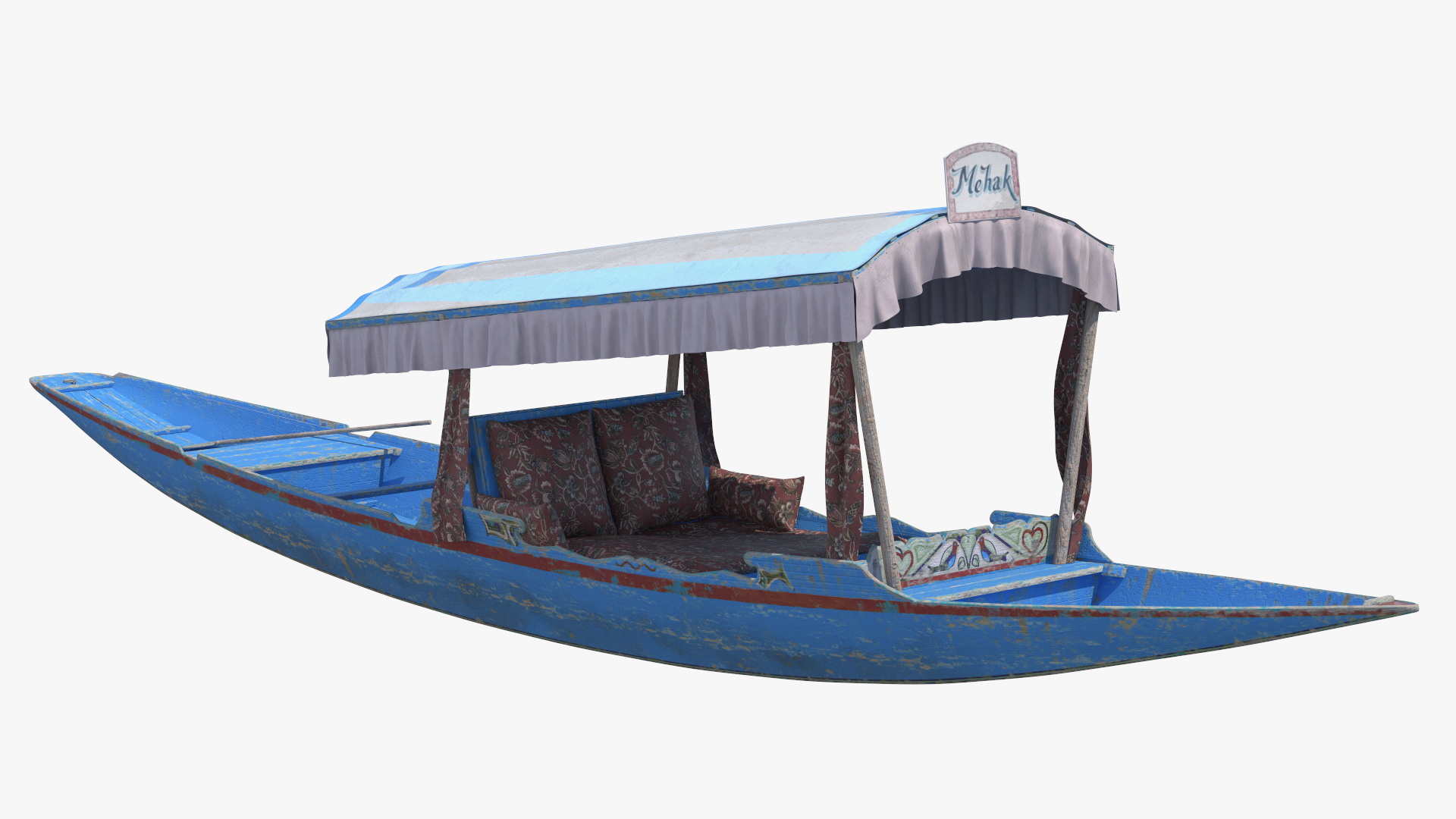 Shikara Drift Blue Old 3D