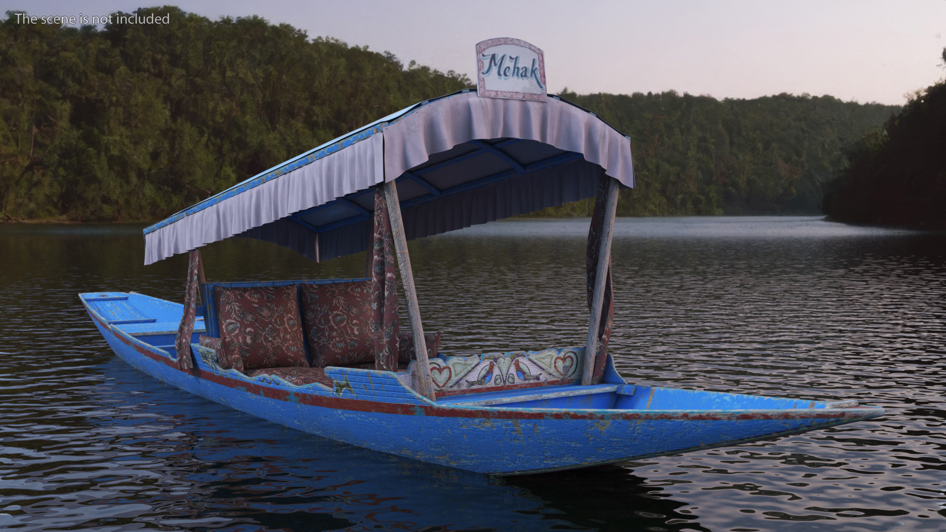 Shikara Drift Blue Old 3D