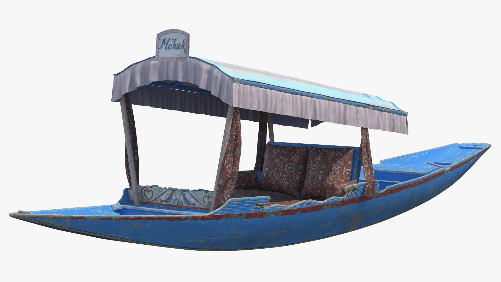 Shikara Drift Blue Old 3D