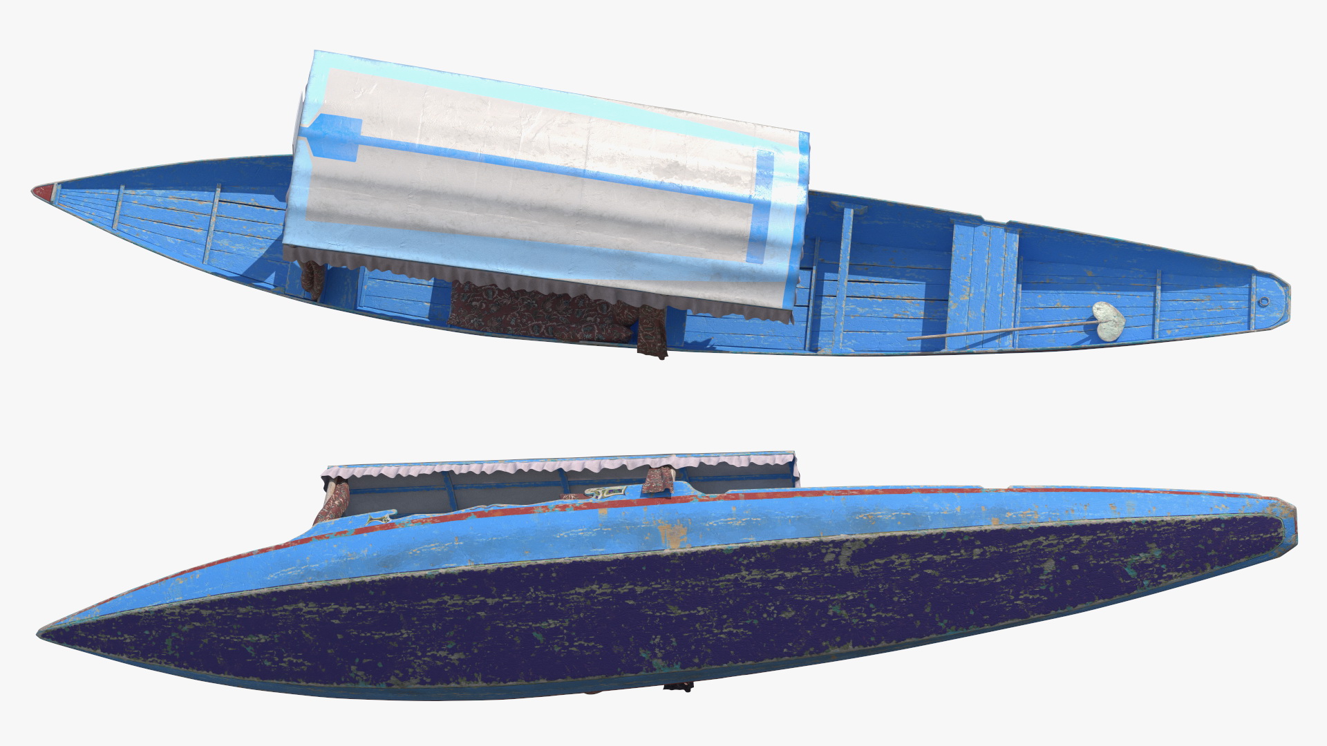 Shikara Drift Blue Old 3D