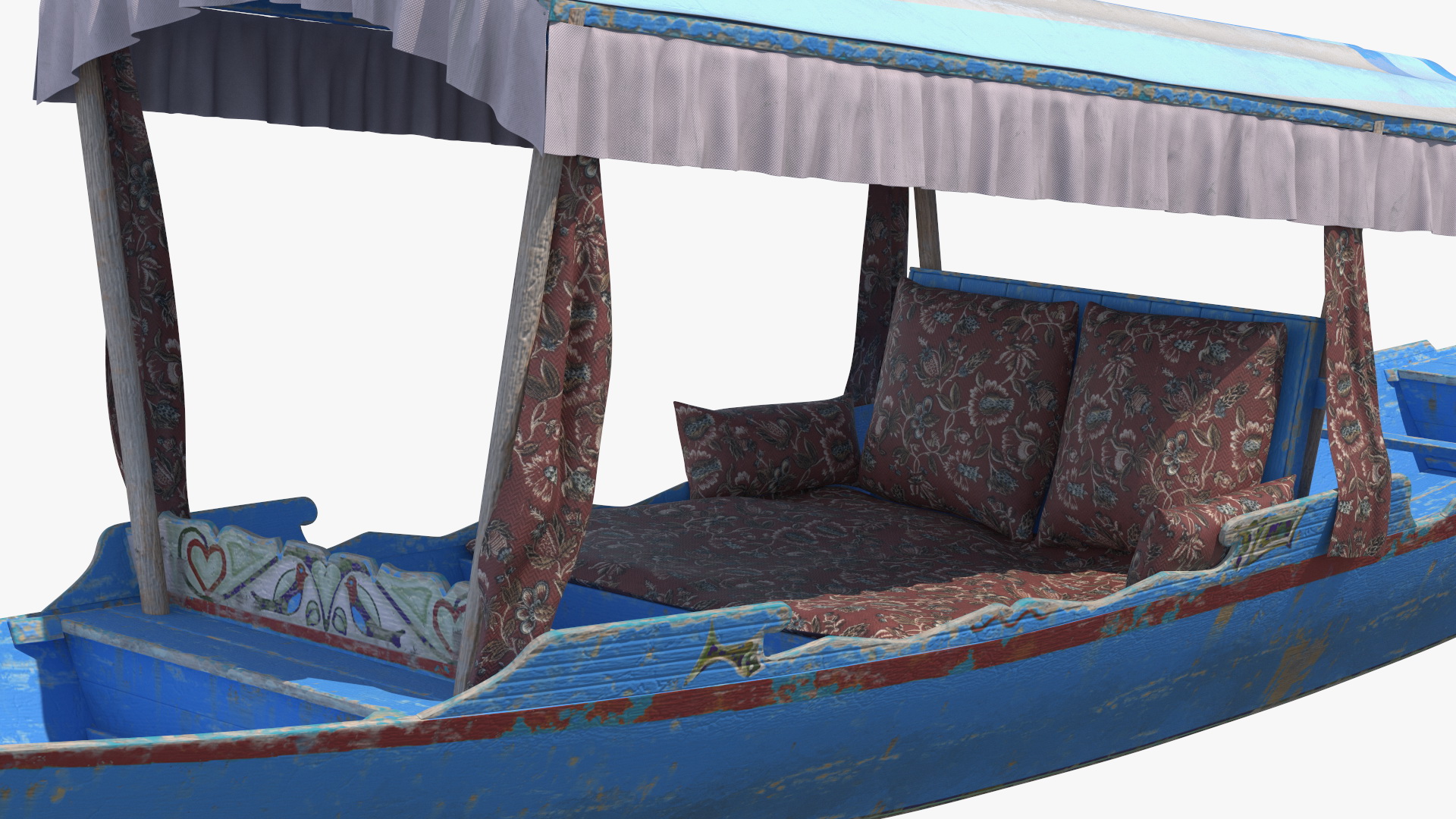 Shikara Drift Blue Old 3D