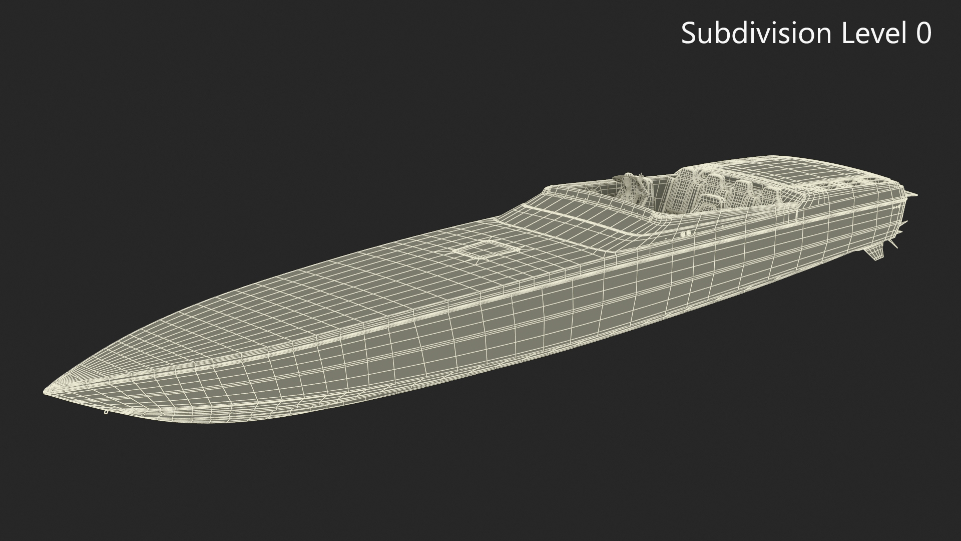 3D Yacht With Woman Beachwear