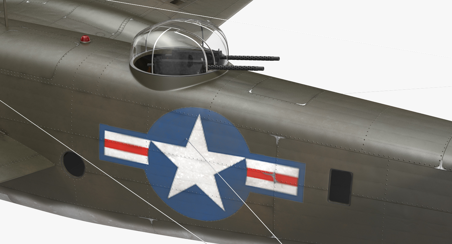 B 25 Mitchell US Medium Bomber Rigged 3D
