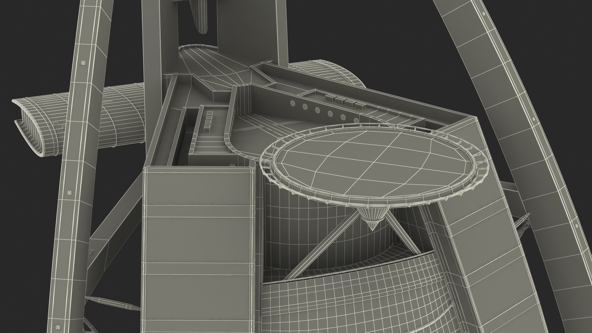 Burj Al Arab Luxury Hotel Fur 3D model
