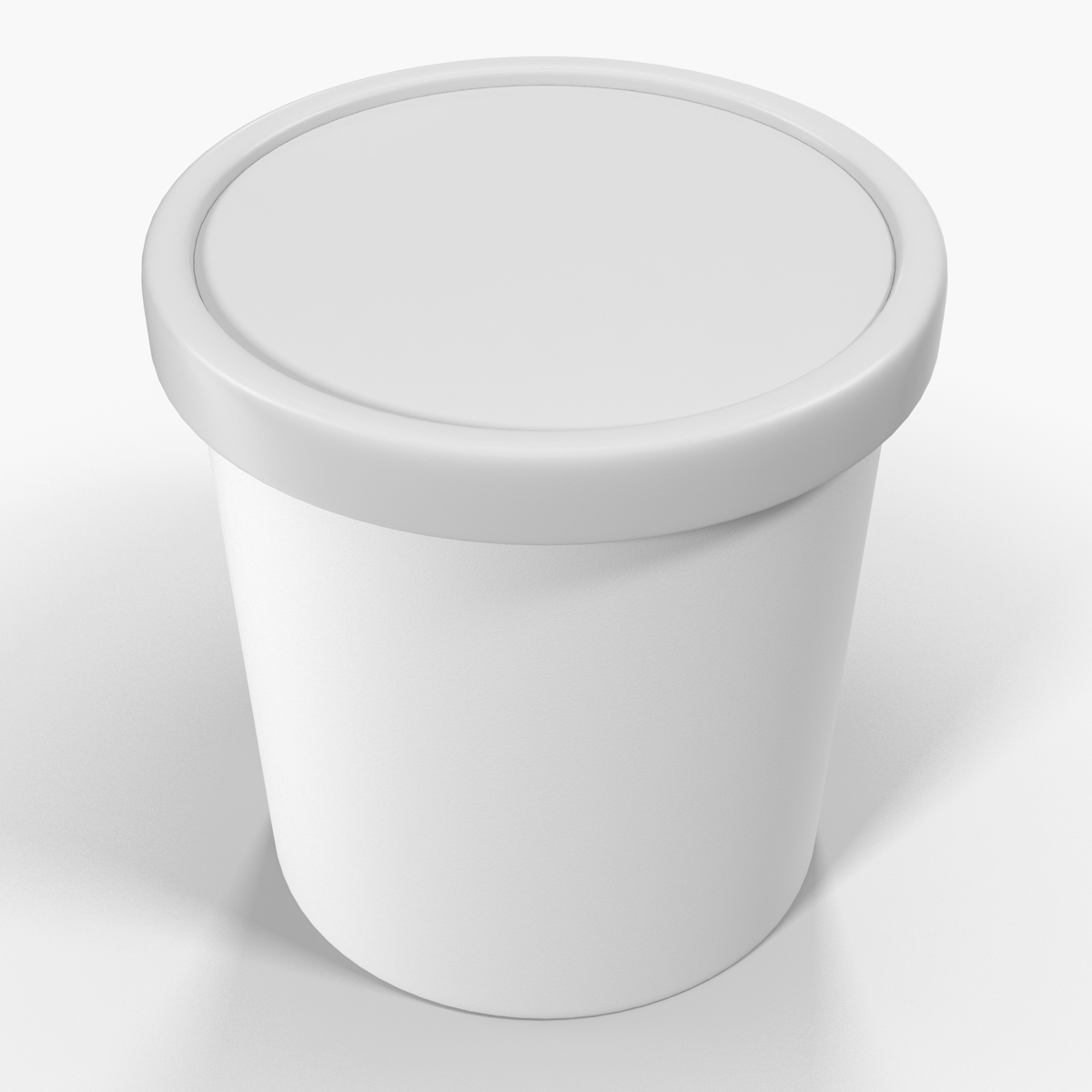 Ice Cream Pint Generic Pack 3D