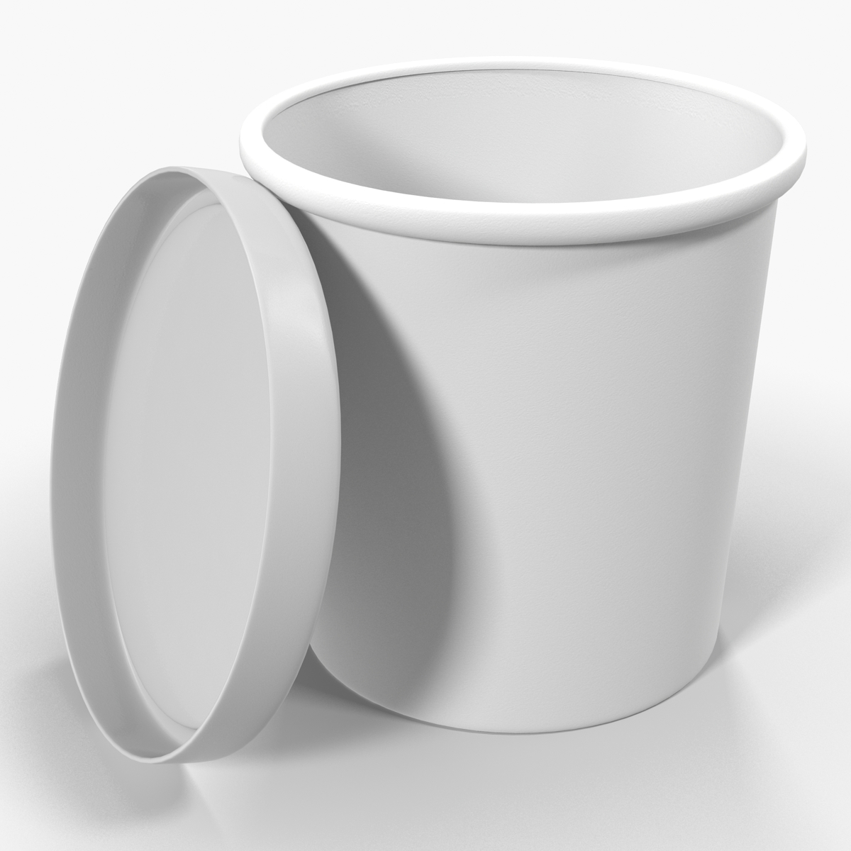 Ice Cream Pint Generic Pack 3D