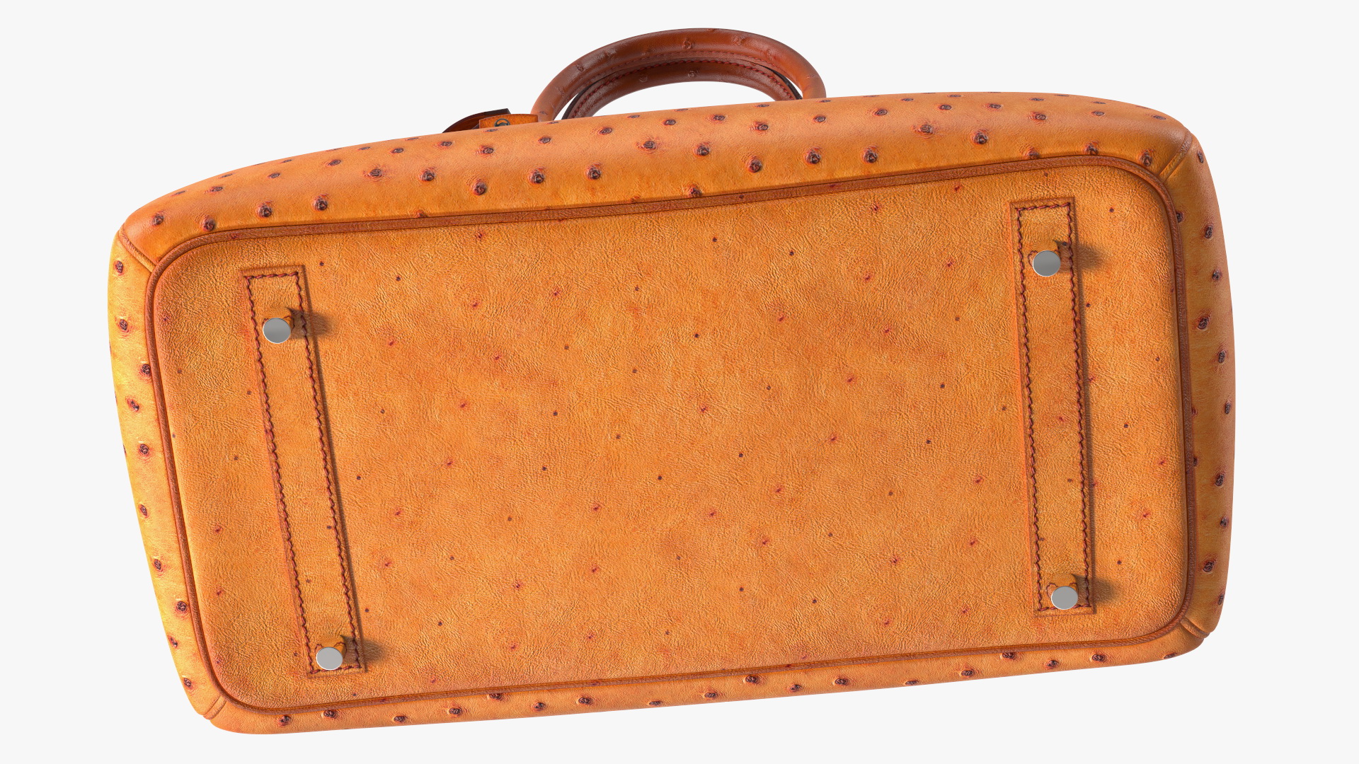 3D model Hermes Birkin Bag Ostrich