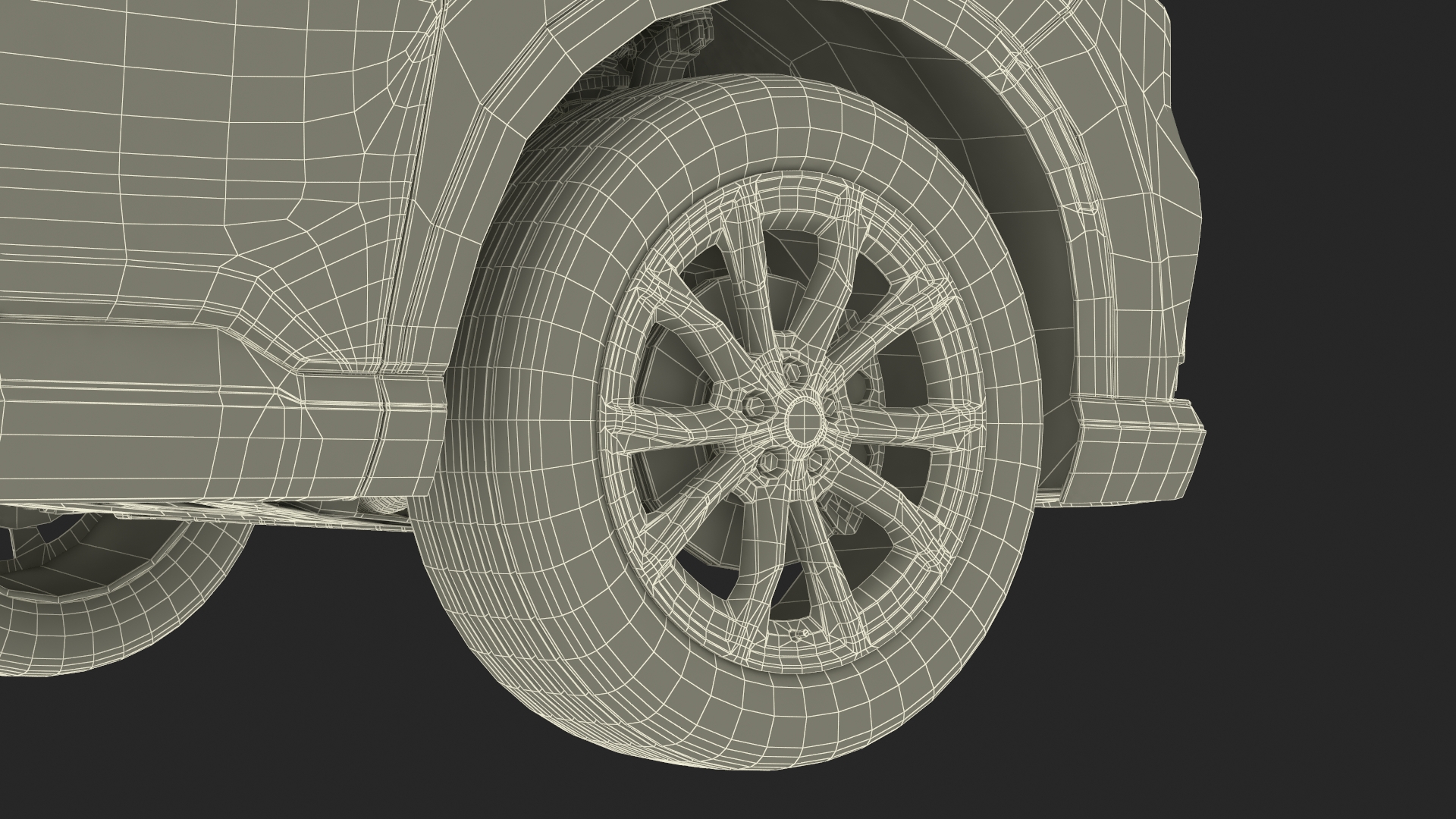 3D model 2025 Honda CR-V Red Rigged for Maya