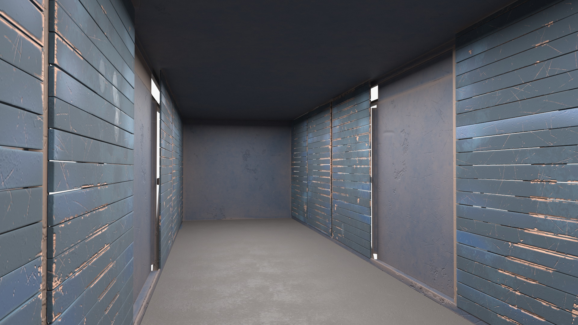 3D Cargo Wagon Blue