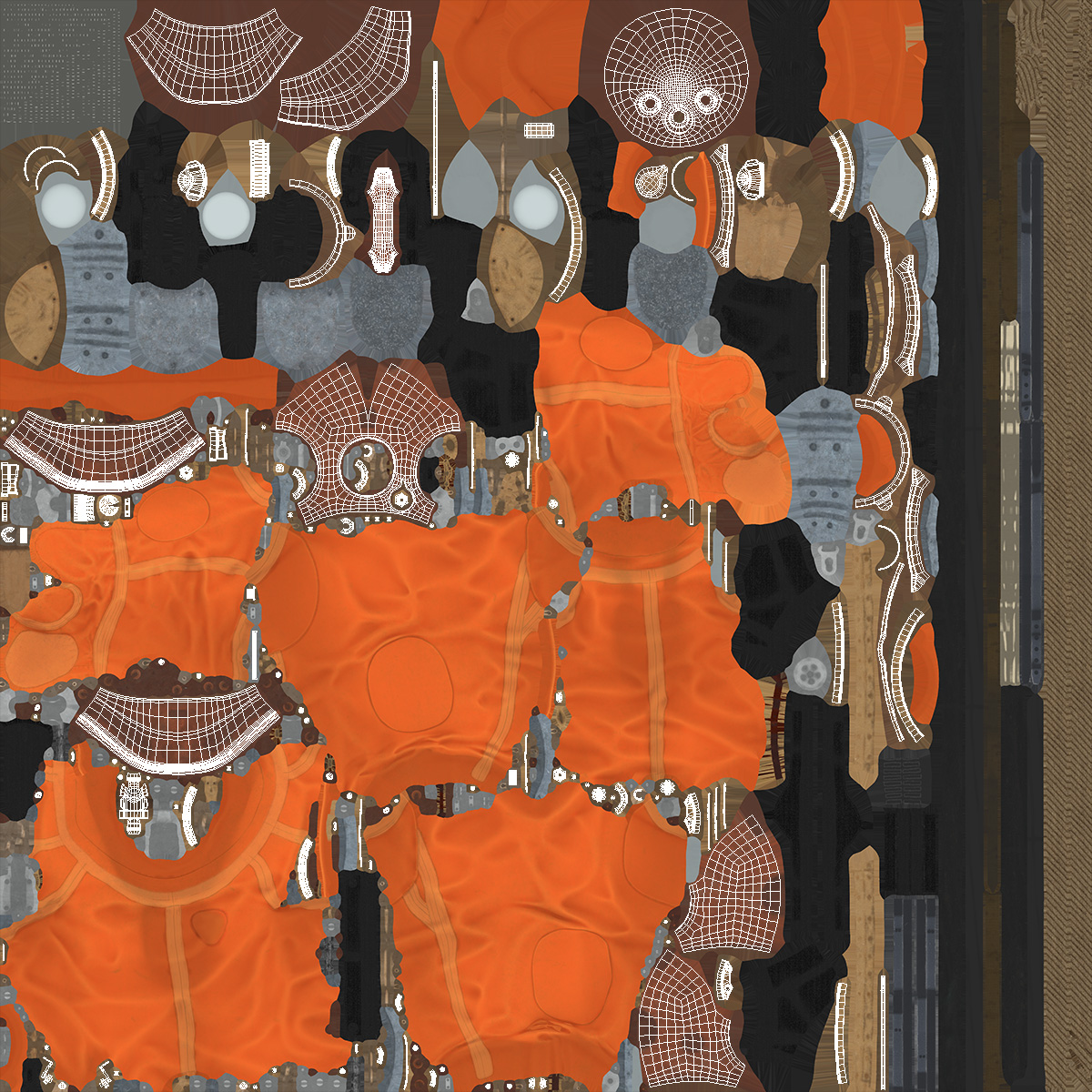 3D model Copper Diving Helmet