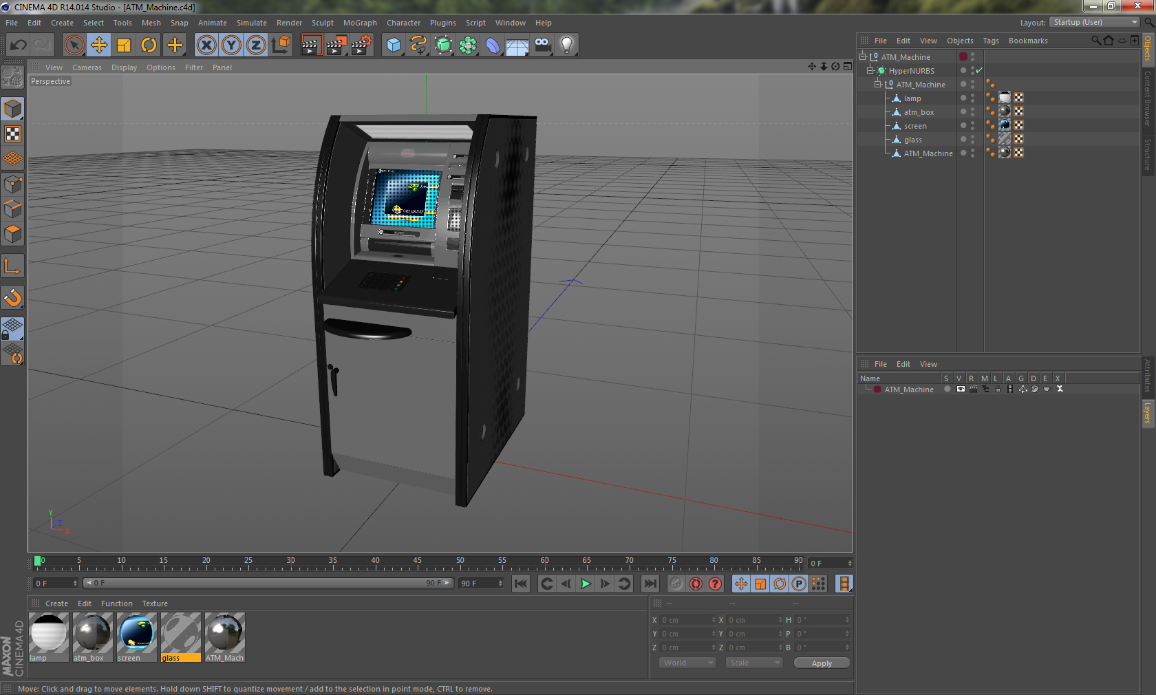 3D ATM Machine