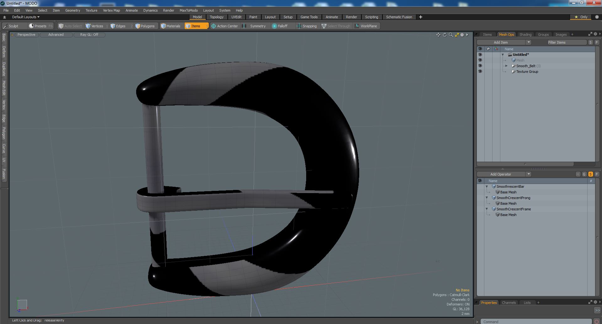 3D Smooth Belt